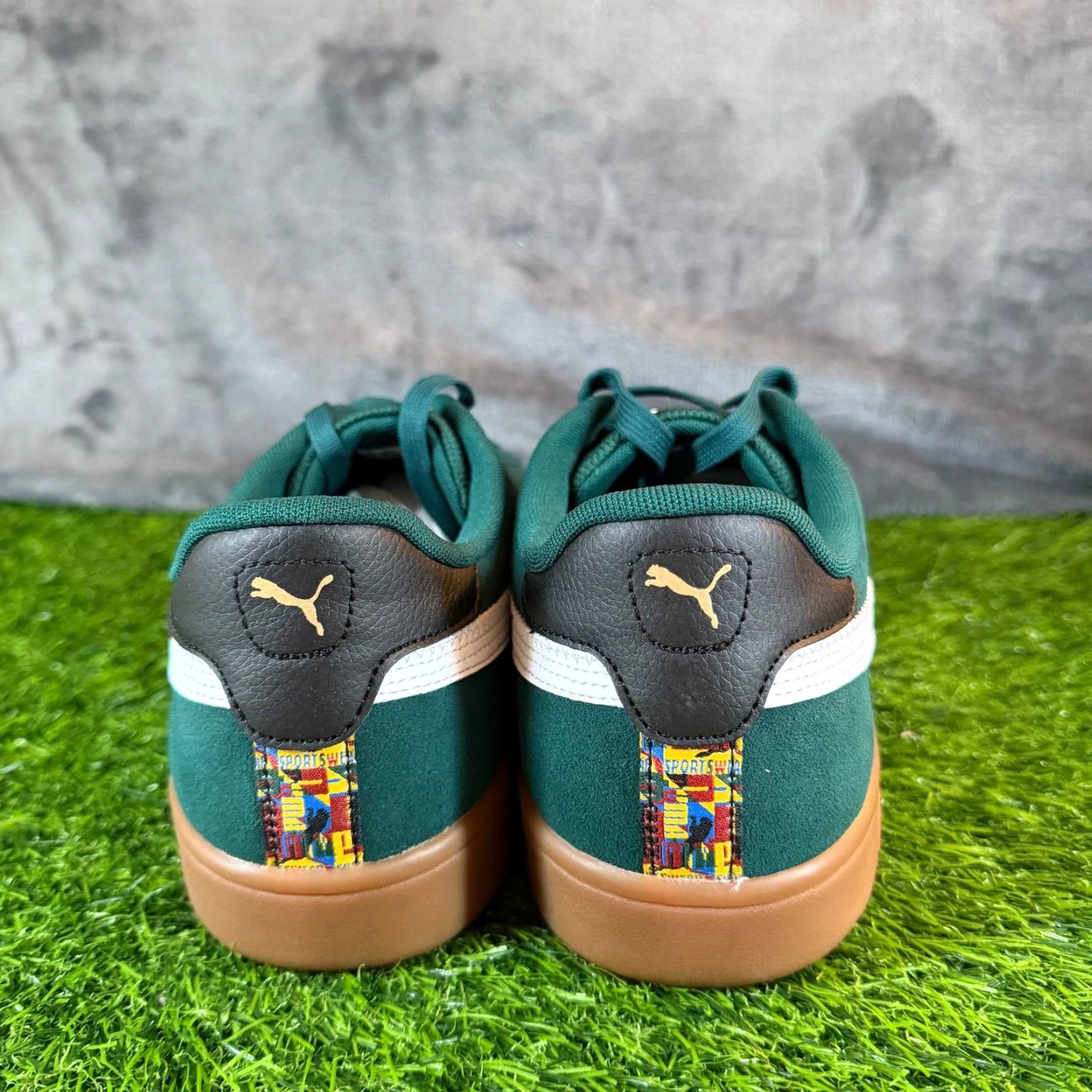 Puma Puma Smash 3.0 Year Of Sport Dark Myrtle Green Suede Gum Sole 397484-01 Mens 11 Size US 11 / EU 44 - 6 Thumbnail