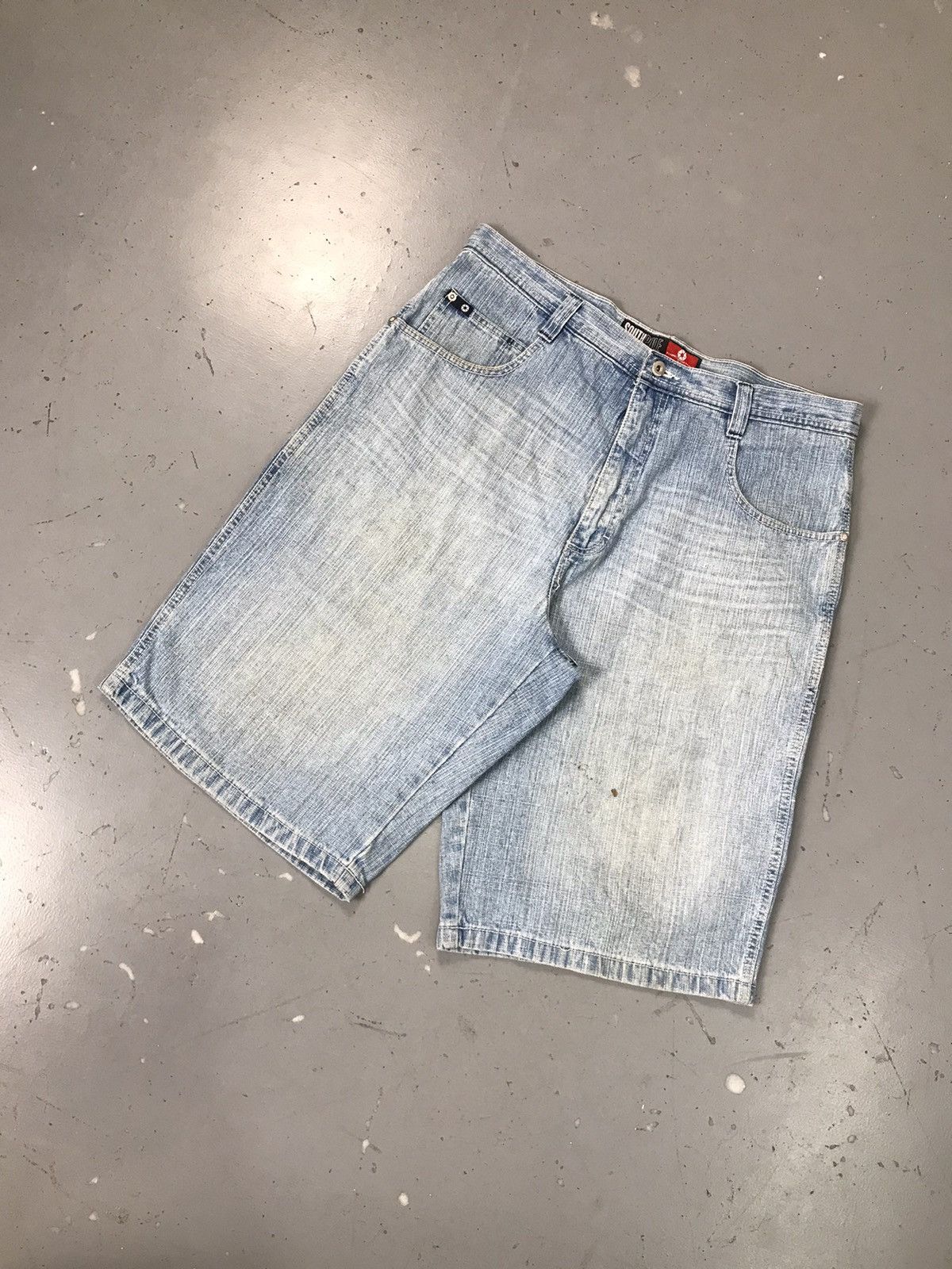 Southpole Vintage SouthPole red tab skater denim jort Size US 38 / EU 54 - 3 Thumbnail