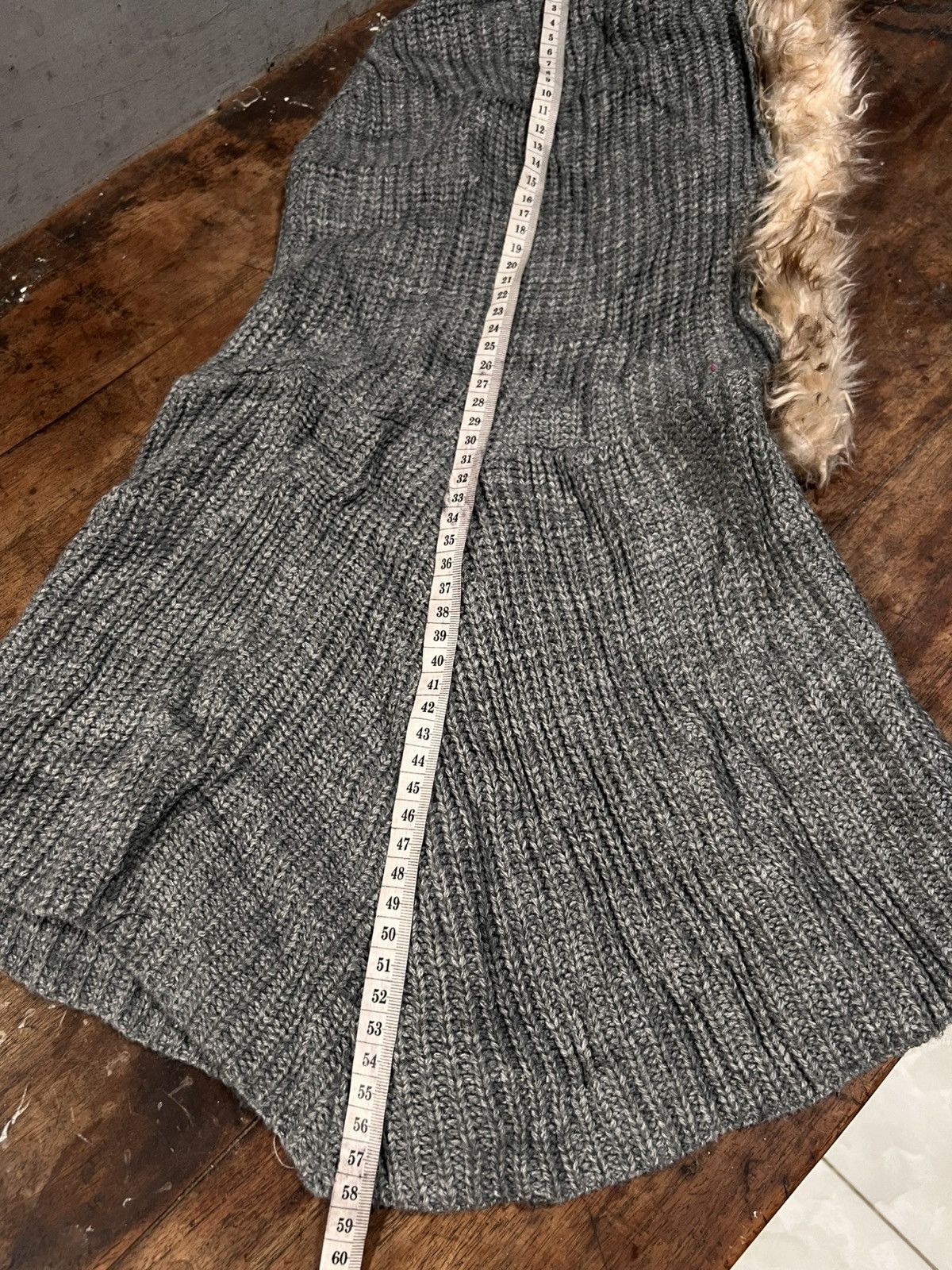 Edition Japan Peach & Cream Fur Hood Size ONE SIZE - 11 Thumbnail