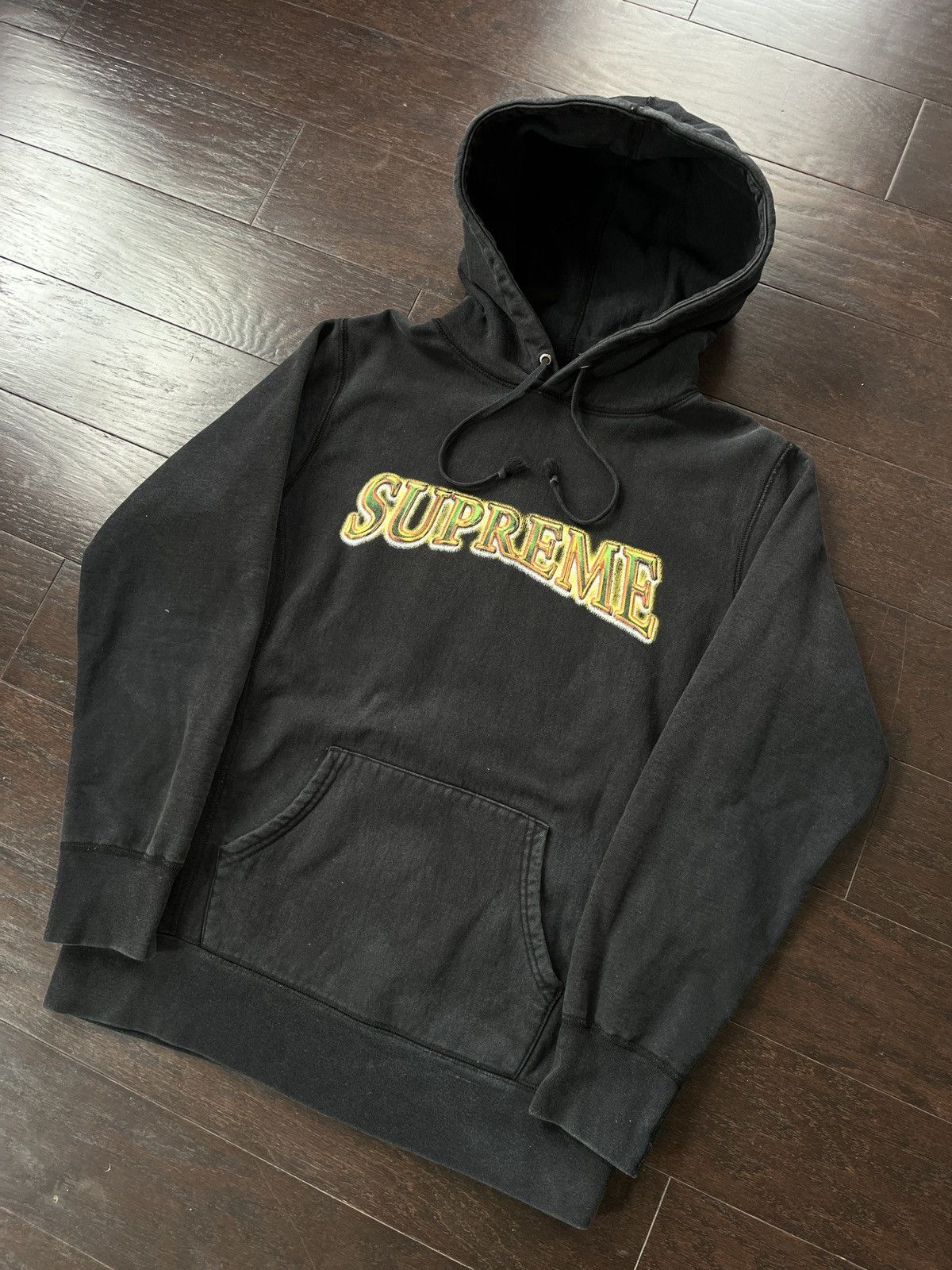 Playboi Carti Streetwear Supreme Supreme logo hoodie rare 2018 Grailed