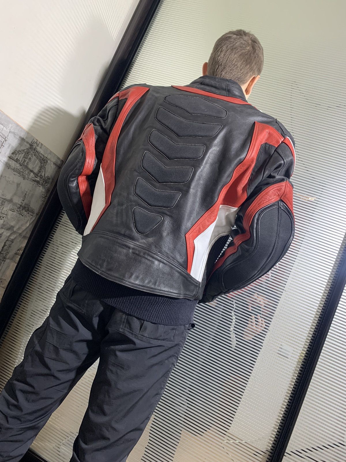 Other Gensler Scorpion Leather Moto Racing Jacket Vintage Size US M / EU 48-50 / 2 - 2 Thumbnail
