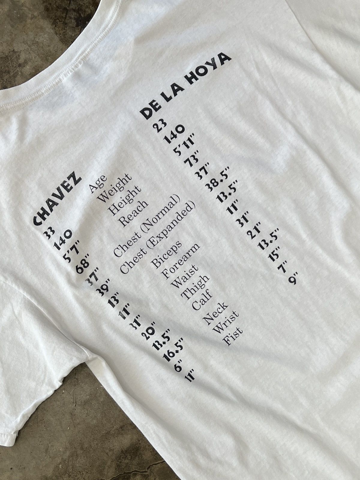 Vintage Vintage 1996 Ultimatge Glory De La Hoya v. Chavez Boxing XL Size US XL / EU 56 / 4 - 4 Thumbnail