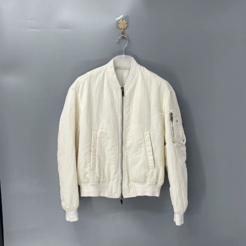 Dior Dior Travis Scott co-branded beige zippered bomber jacket 2 Size US S / EU 44-46 / 1 - 1 Thumbnail