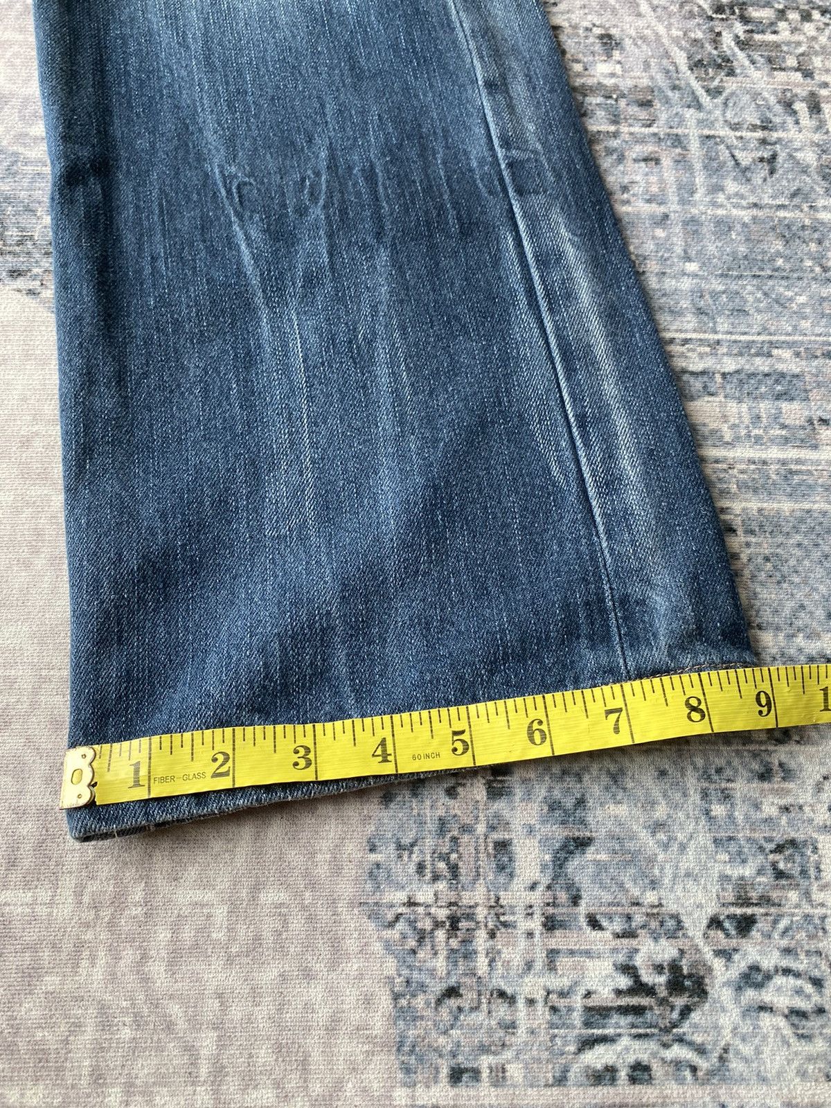 Karl Kani × Vintage Vintage Karl Kani King of Black Studded Baggy Jeans Size US 34 / EU 50 - 16 Thumbnail