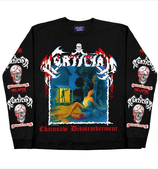 Online Ceramics x Mortician hardcore long sleeve