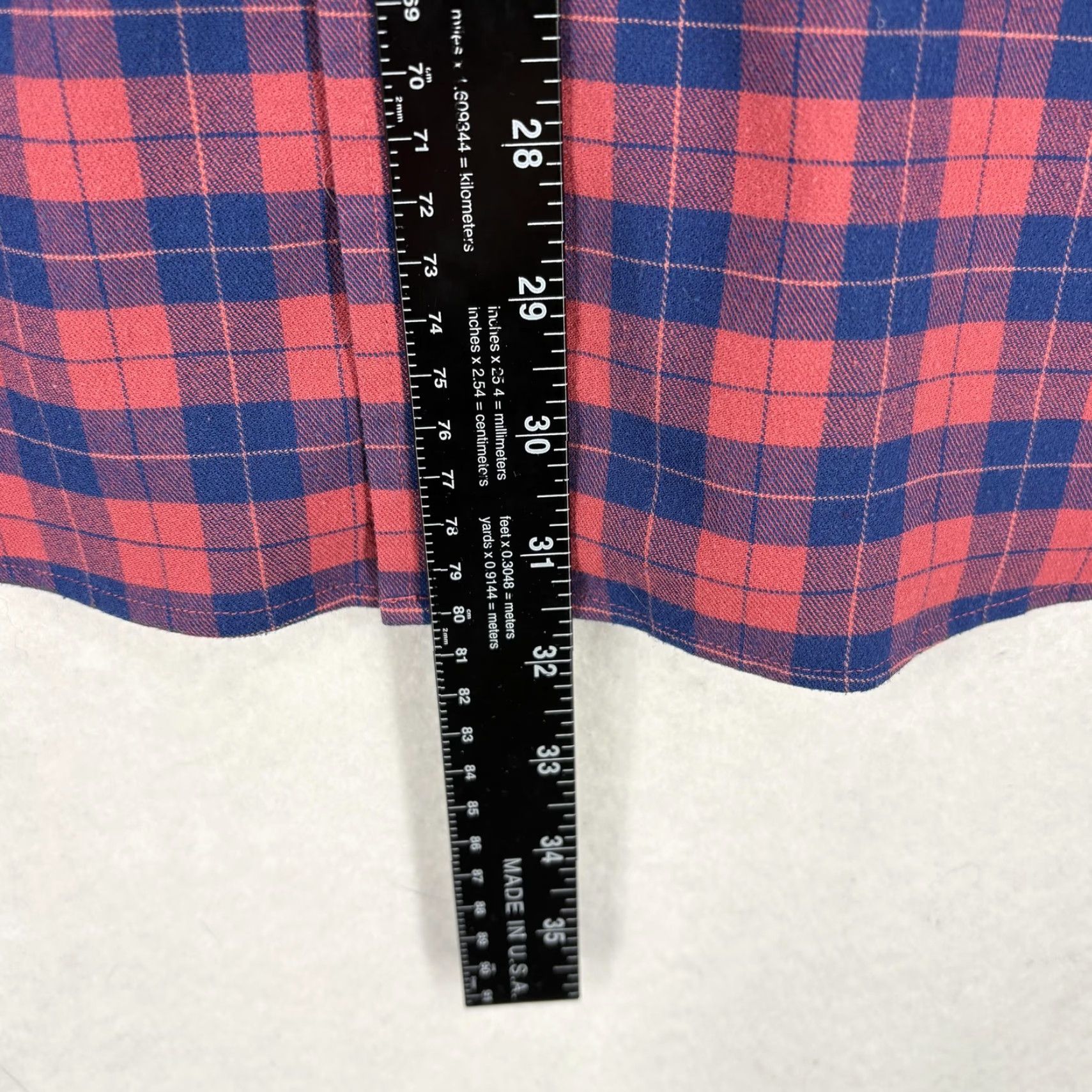 Southern Tide Southern Tide Intercoastal Shirt Mens L Red Plaid Stretch Button-Front Size US L / EU 52-54 / 3 - 6 Thumbnail