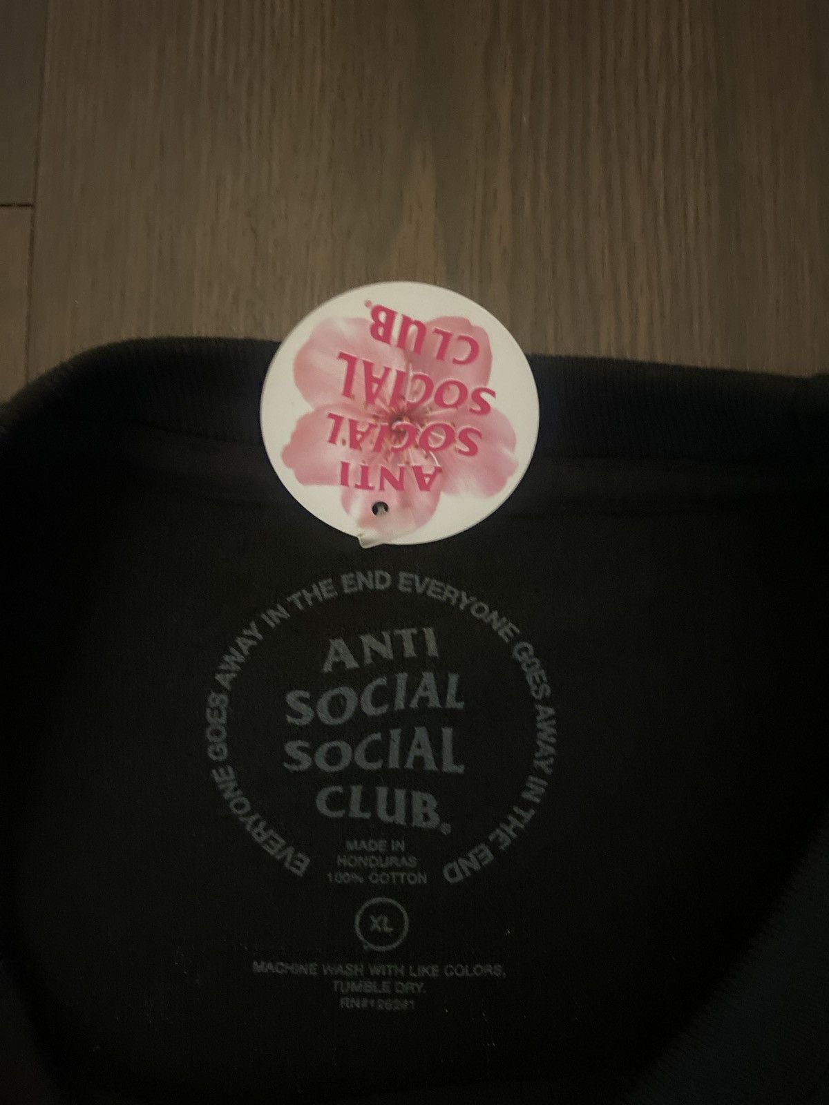 Anti Social Social Club × Neighborhood Anti social club x neighborhood reverse blue logo Size US XL / EU 56 / 4 - 2 Thumbnail