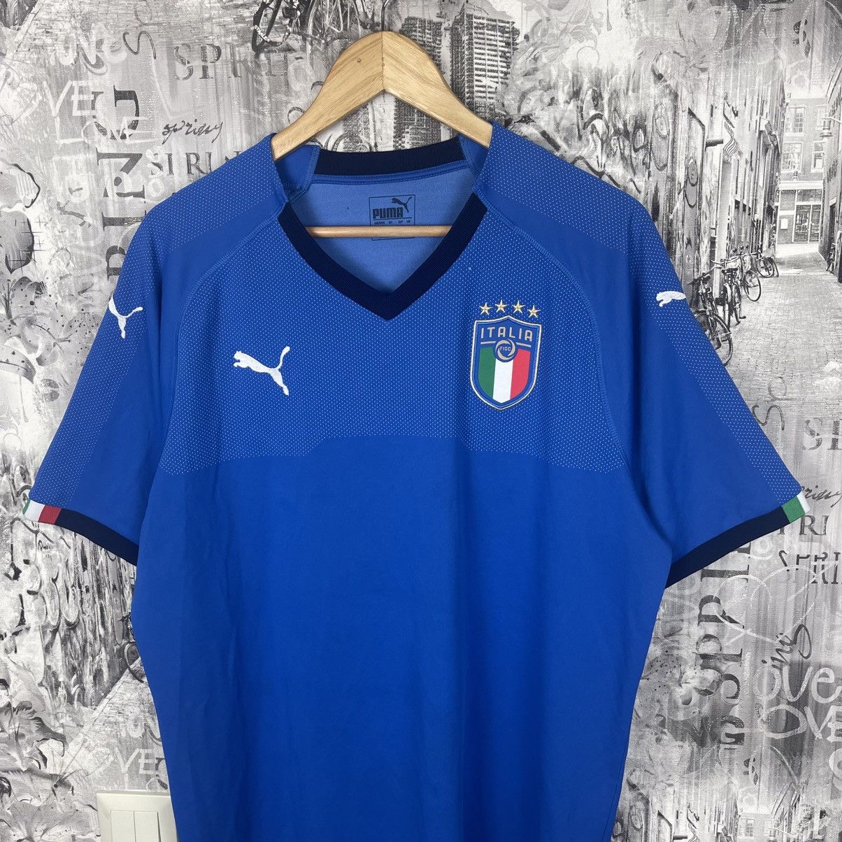 Puma Italy Home Football Shirt Soccer Jersey Puma Size US XL / EU 56 / 4 - 2 Thumbnail