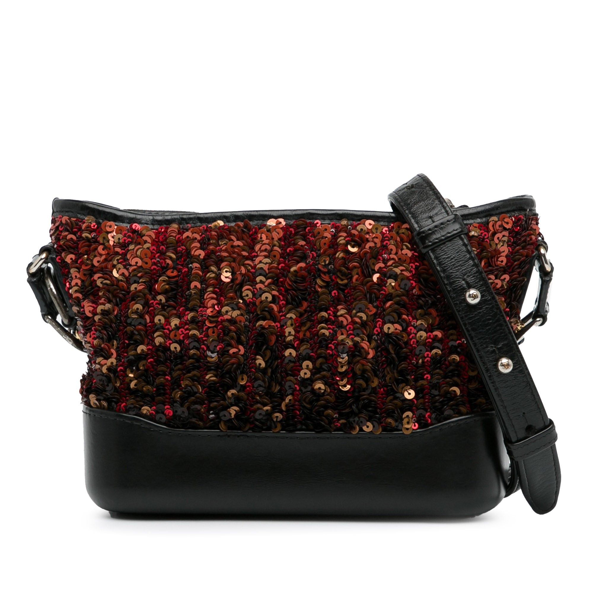 Chanel Chanel Small Sequin Gabrielle Crossbody Brown Size ONE SIZE - 1 Thumbnail