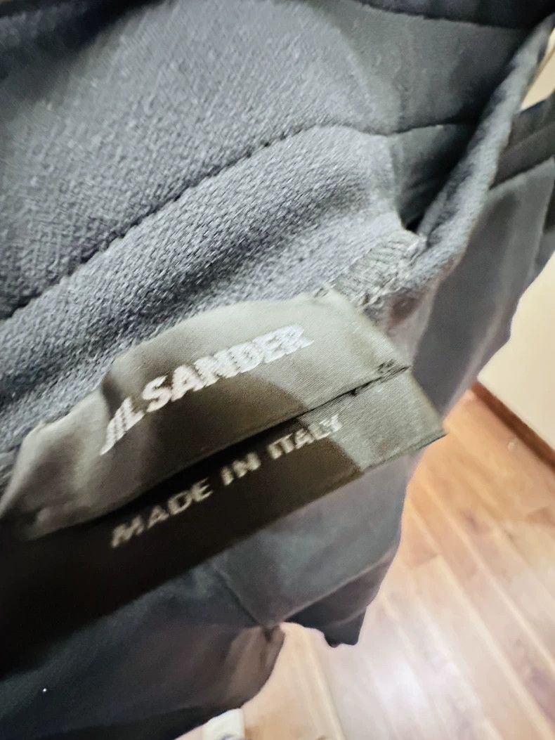Jil Sander Jil Sander size s black pant Size 24" / US 00 / IT 34 - 3 Thumbnail