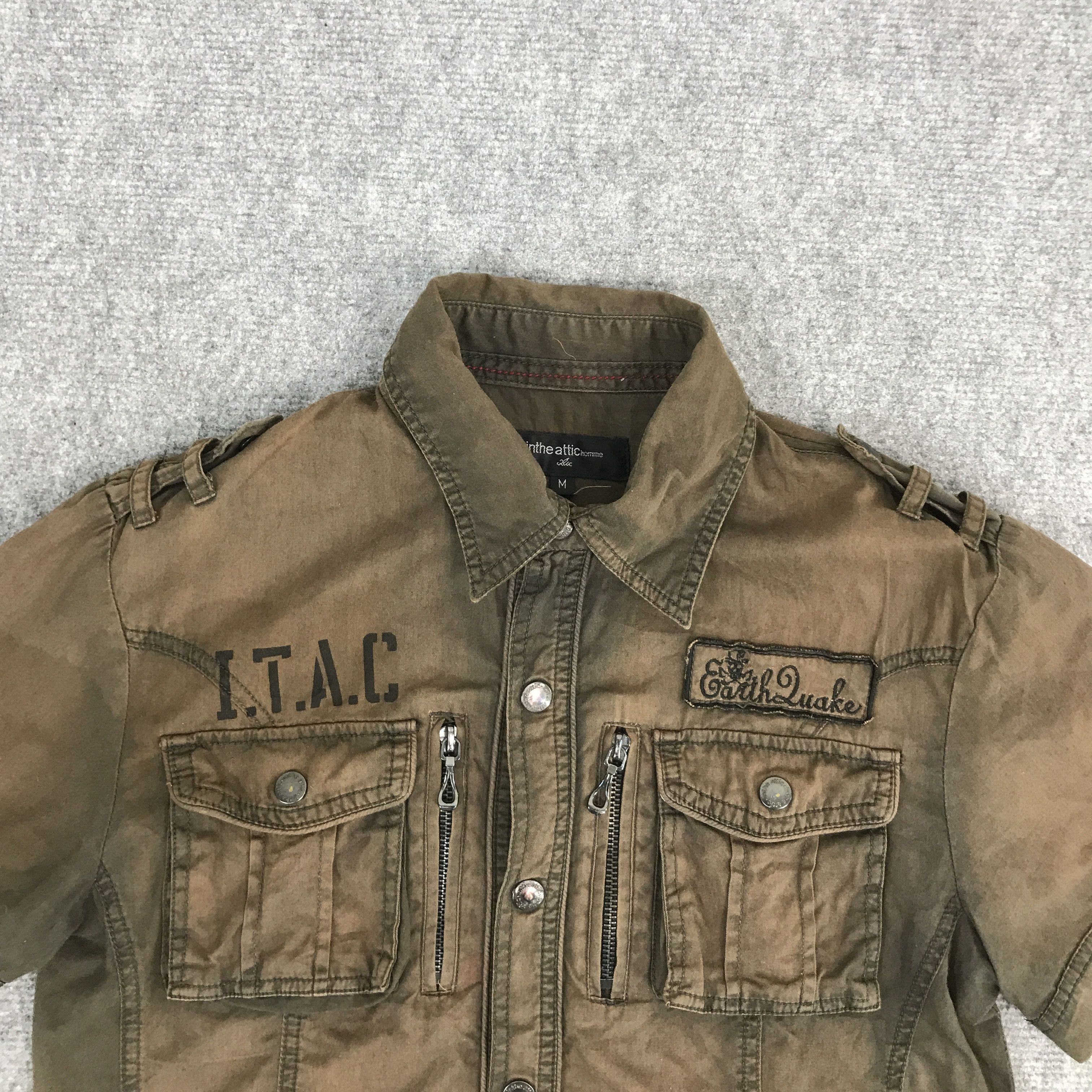 In The Attic × Japanese Brand IN THE ATTIC SNAP BUTTON RUSTY STYLE DESIGN SHIRTS Size US M / EU 48-50 / 2 - 3 Thumbnail