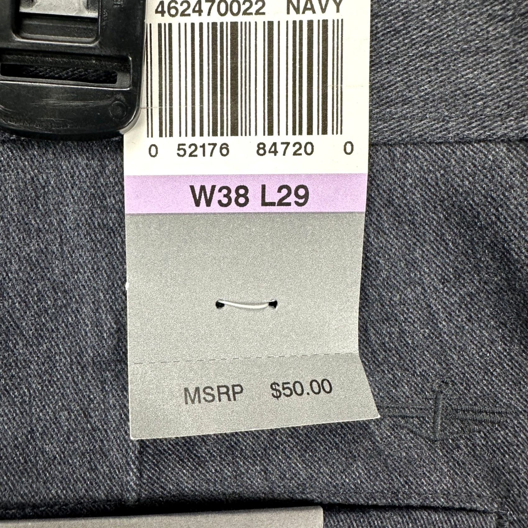 Dockers Dockers D3 Pants Easy Khaki Mens 36X29 Gray Classic Fit Flat Front Casual NEW Size US 36 / EU 52 - 5 Thumbnail