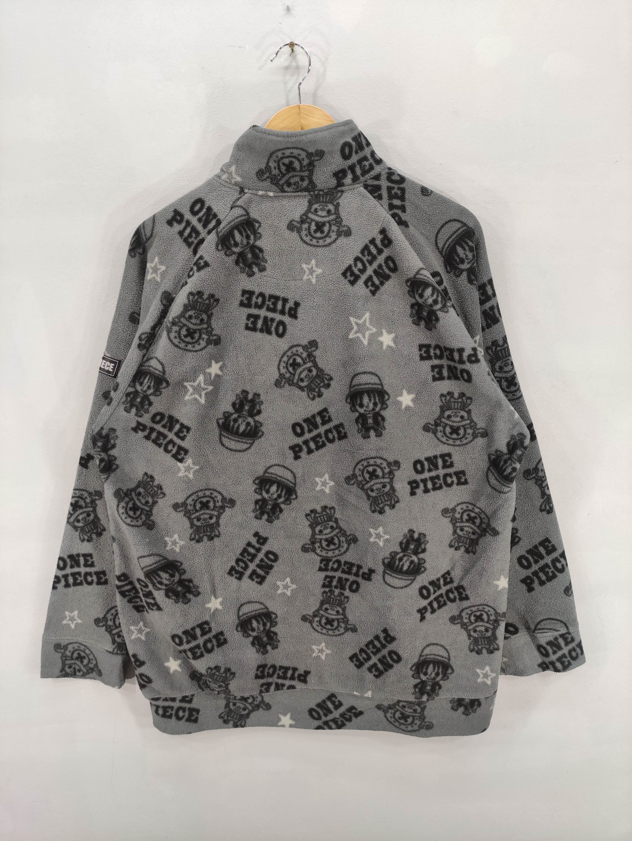 One Piece Vintage One Piece Full Print Sweater Zipper Jacket Size US L / EU 52-54 / 3 - 7 Thumbnail