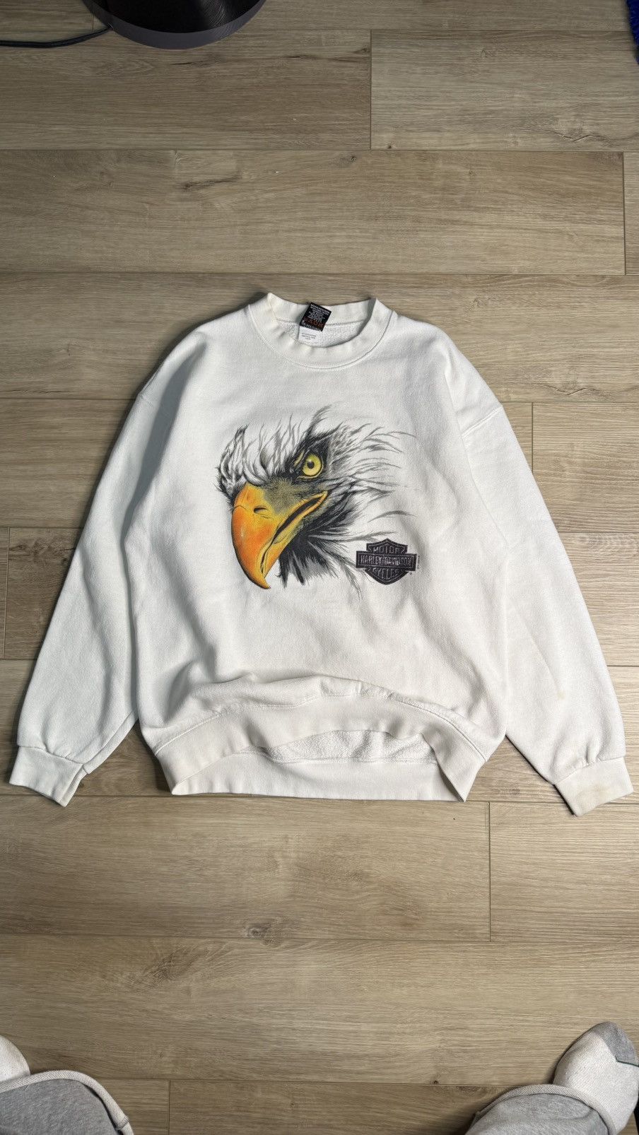 Vintage Vintage Harley Crewneck Sweater Size US M / EU 48-50 / 2 - 1 Thumbnail