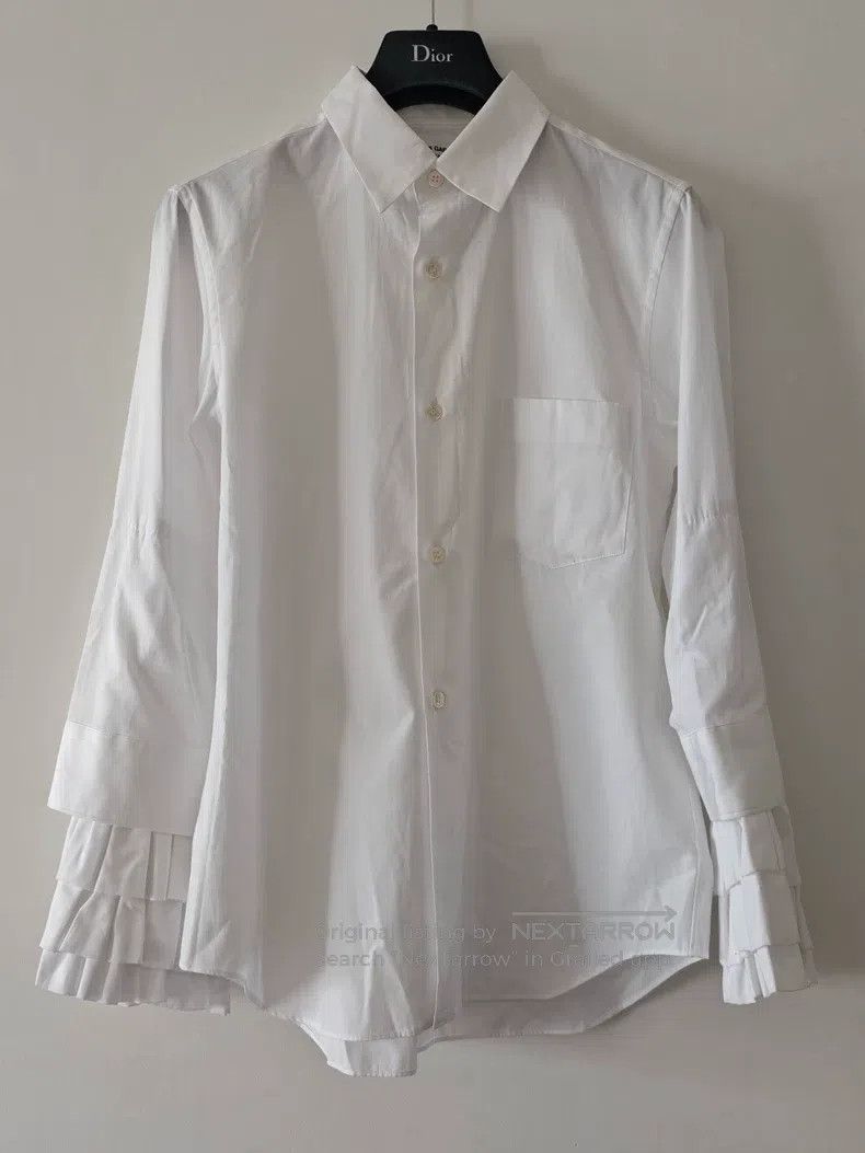 Comme des Garcons Comme Des Garcons Pleated sleeve shirt, size S Size S / US 4 / IT 40 - 5 Thumbnail