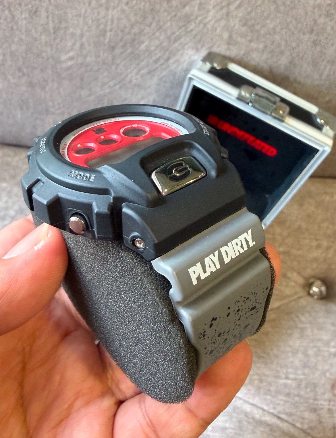 G Shock G-Shock x Undefeated DW6900 Collaboration Watch Size ONE SIZE - 2 Thumbnail