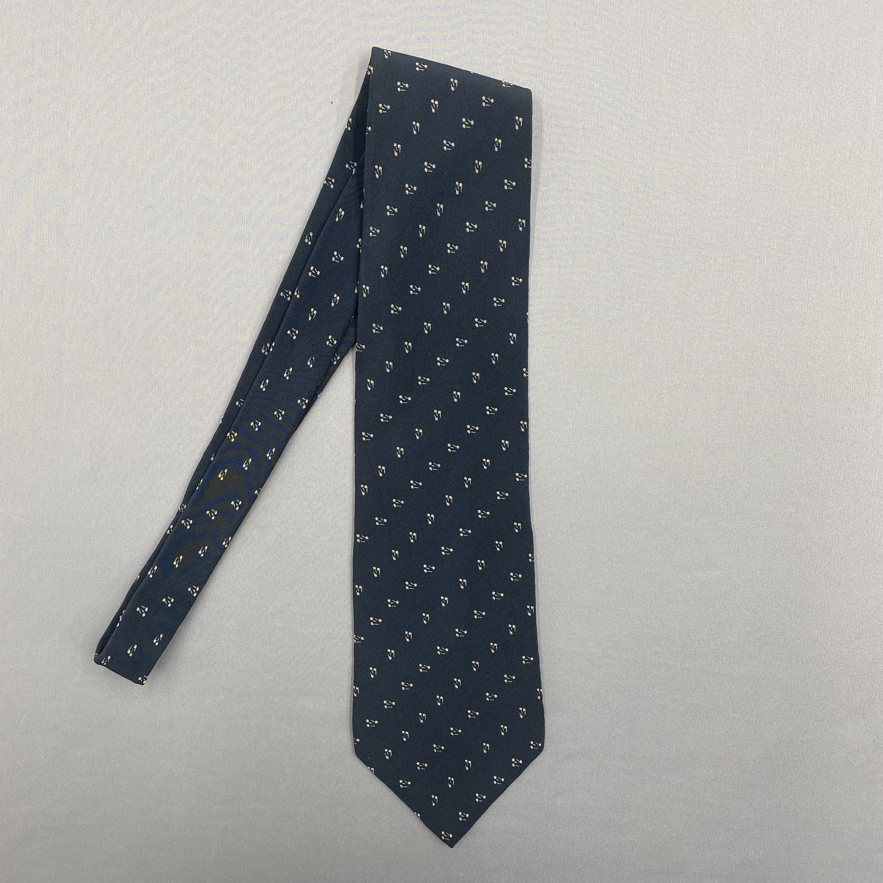 Giorgio Armani Vintage Giorgio Armani SILK Necktie Cravate Pure Silk Size ONE SIZE - 4 Thumbnail