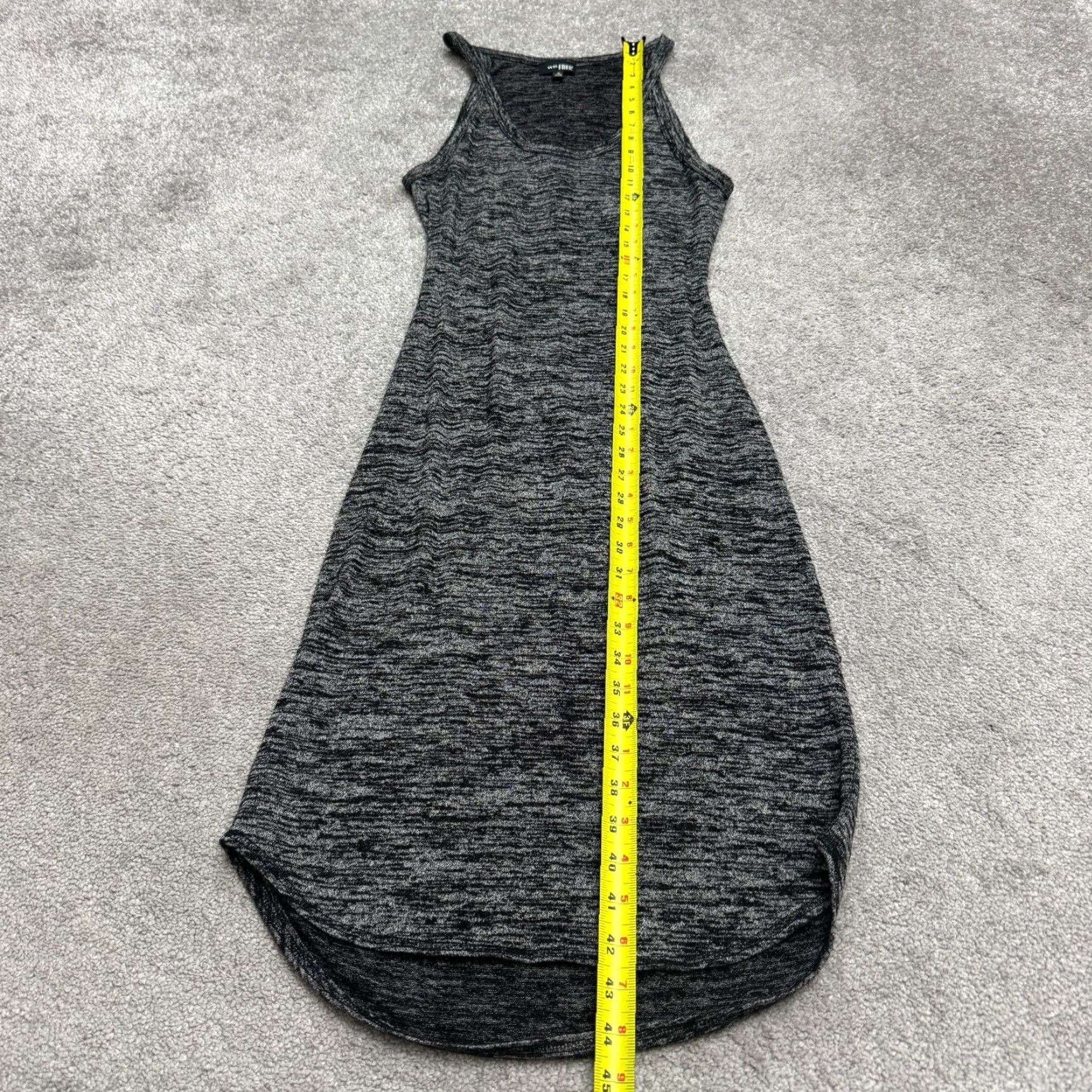 Aritzia Aritzia Wilfred Free Yasmin Cutout Knit Midi Dress Womens Medium Heather Halter Dress Size M / US 6-8 / IT 42-44 - 7 Thumbnail