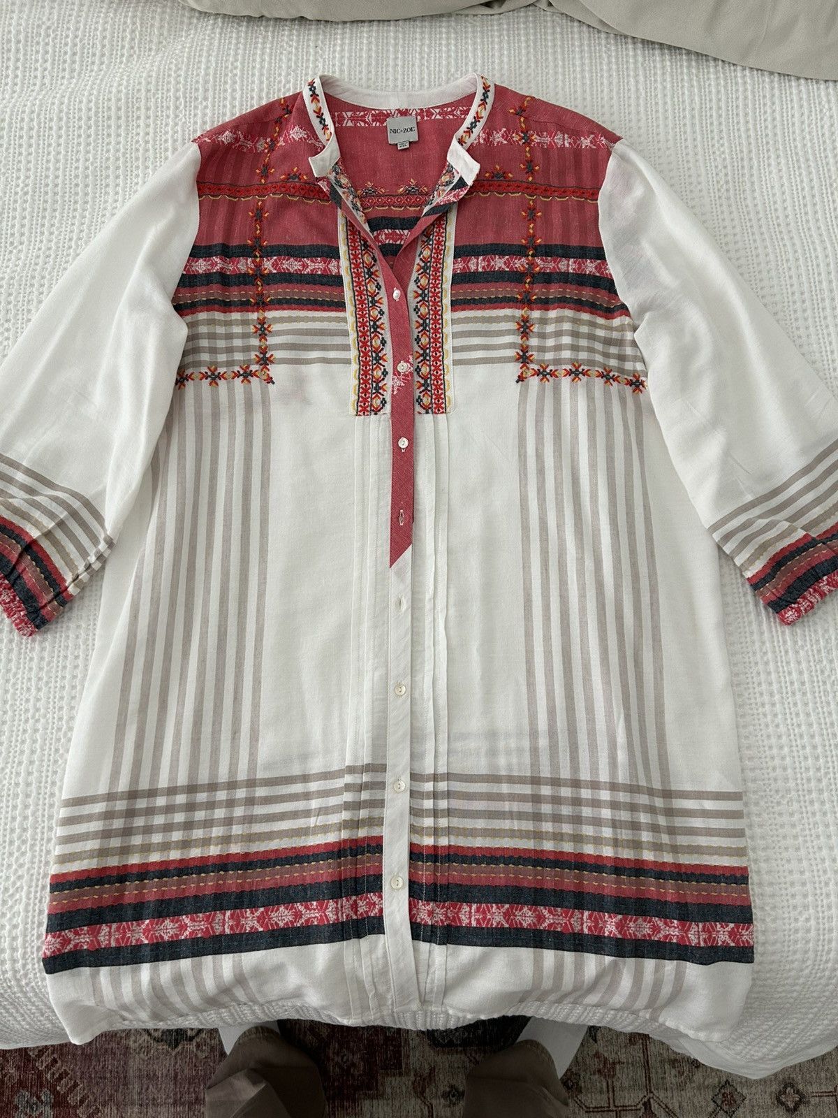 NIC+ZOE NIC + ZOE around town tunic dress NWOT Size XXL / US 16-18 / IT 52-54 - 1 Thumbnail