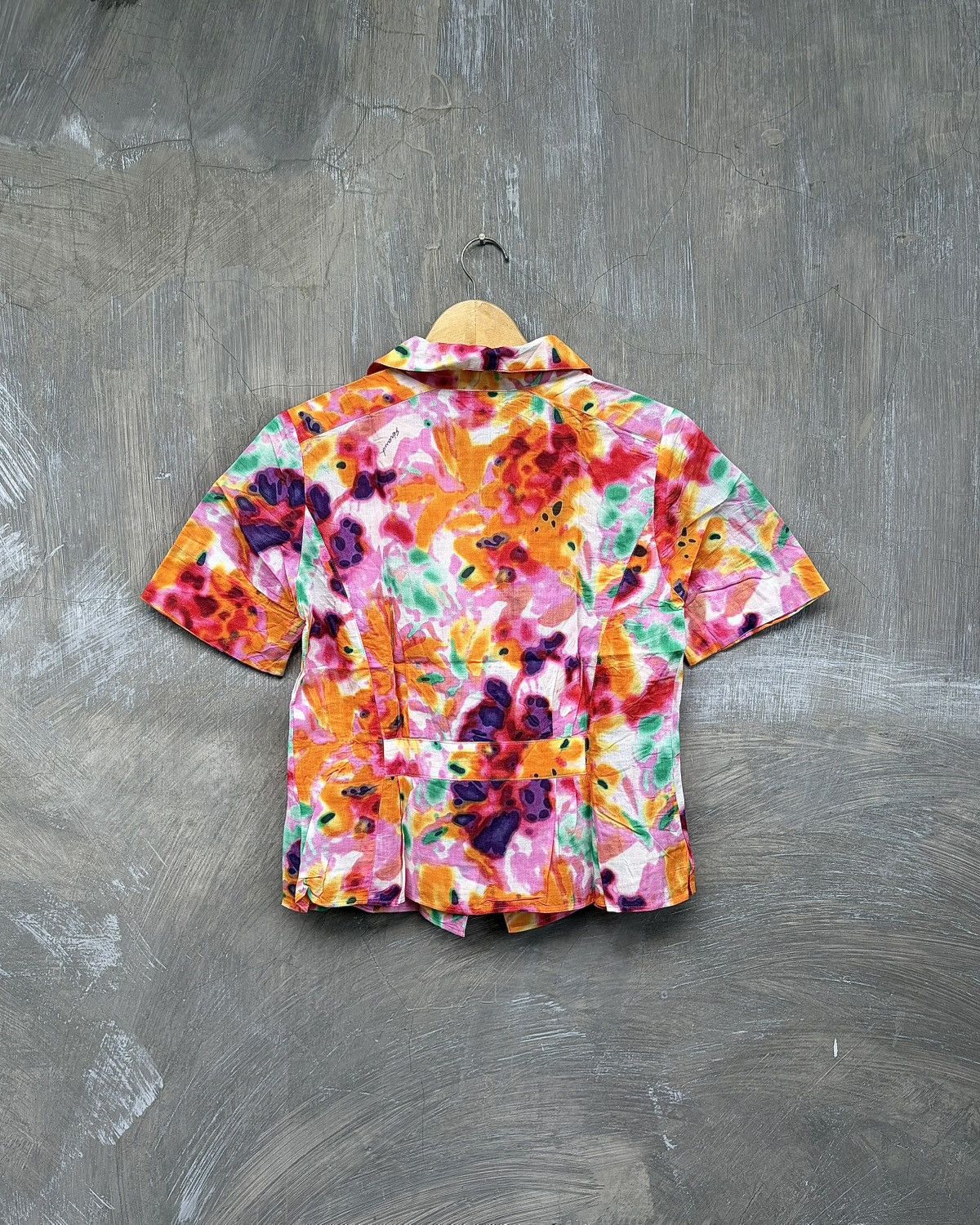 Louis Feraud Feraud Abstract Button Up Shirt Size S / US 4 / IT 40 - 8 Thumbnail