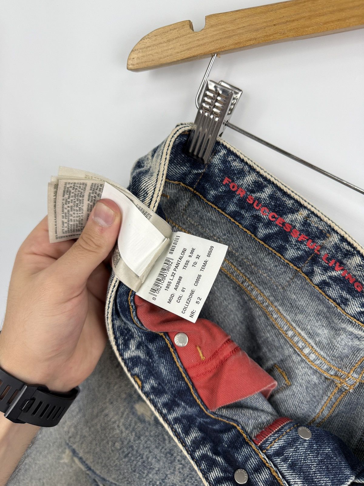 Diesel 🇺🇸❗️NEW Diesel 1955 D-Rekiv 09E10 Distressed Jeans W32/L32 Size US 32 / EU 48 - 14 Thumbnail