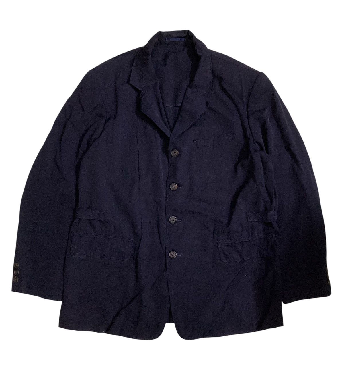 Yohji Yamamoto 💥Vintage Ys For men Yohji Yamamoto Oversized Jacket Size US L / EU 52-54 / 3 - 1 Thumbnail