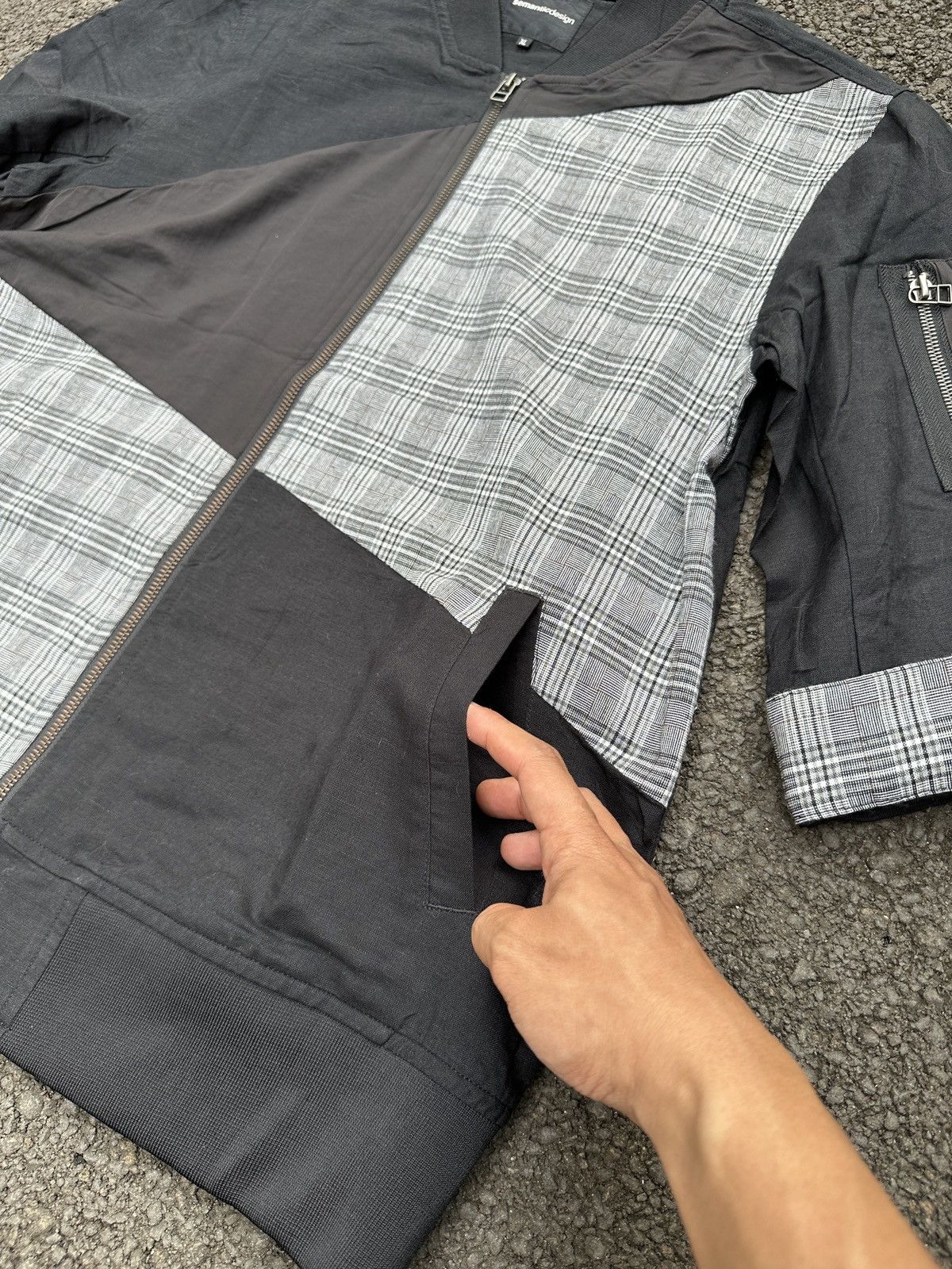 semanticdesign SEMANTIC DESIGN PLAID MOTIVE JACKET JAPANESE BRAND Size XL / US 12-14 / IT 48-50 - 7 Thumbnail