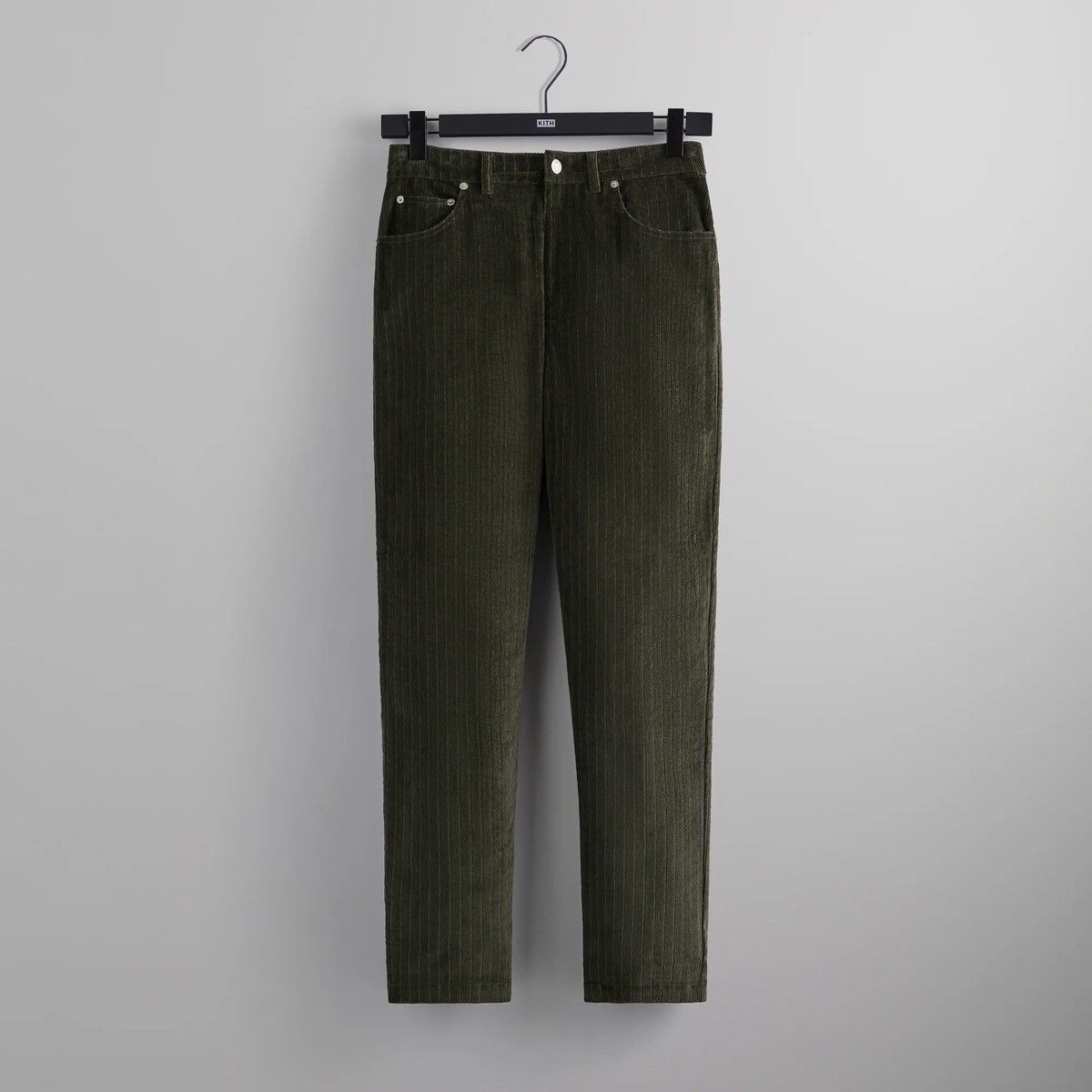 image of Kith Centre Pant Cypress in Green, Men's (Size 33)