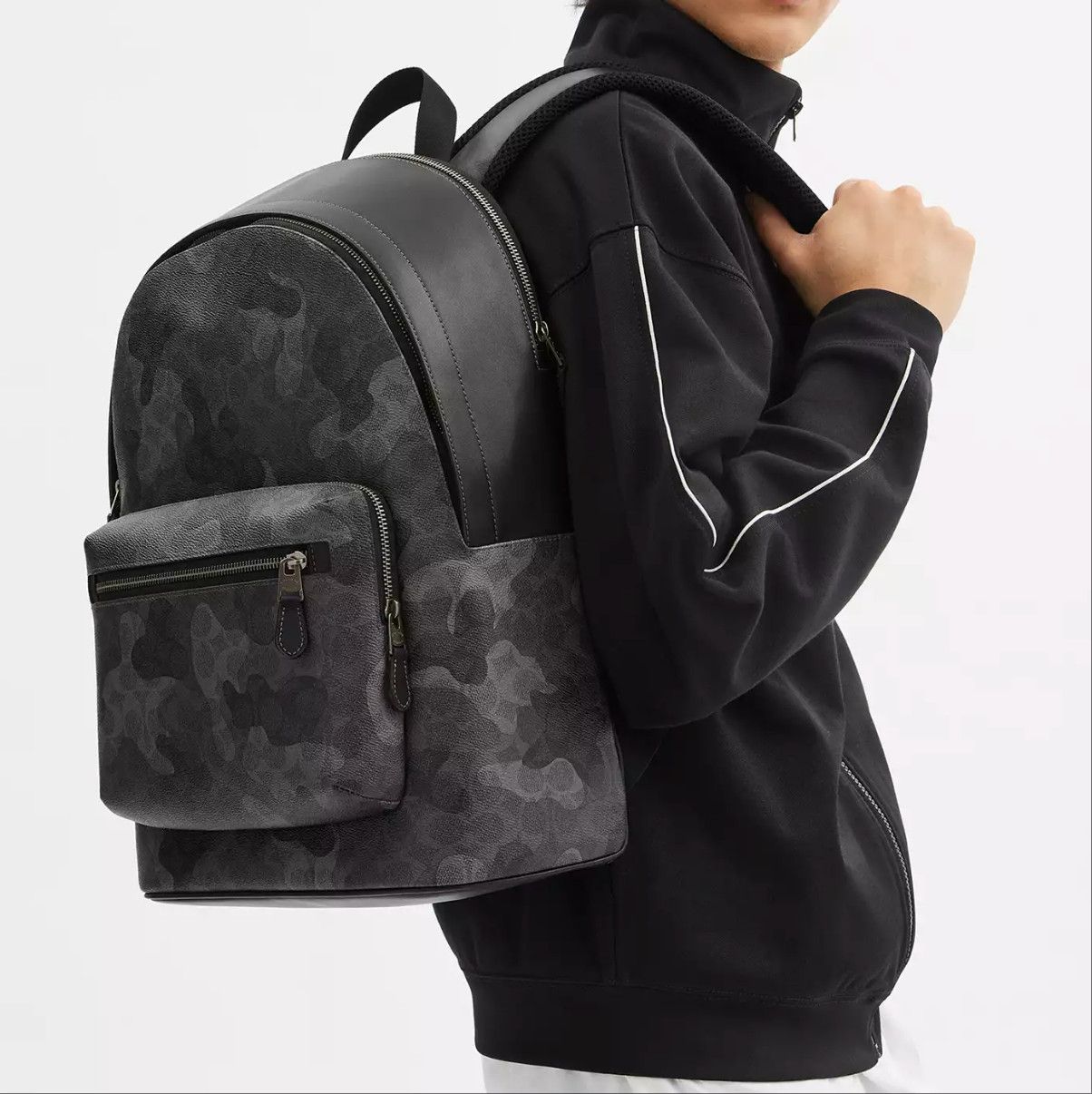 Coach West Backpack In Signature Camo Print CW311 Size ONE SIZE - 5 Thumbnail