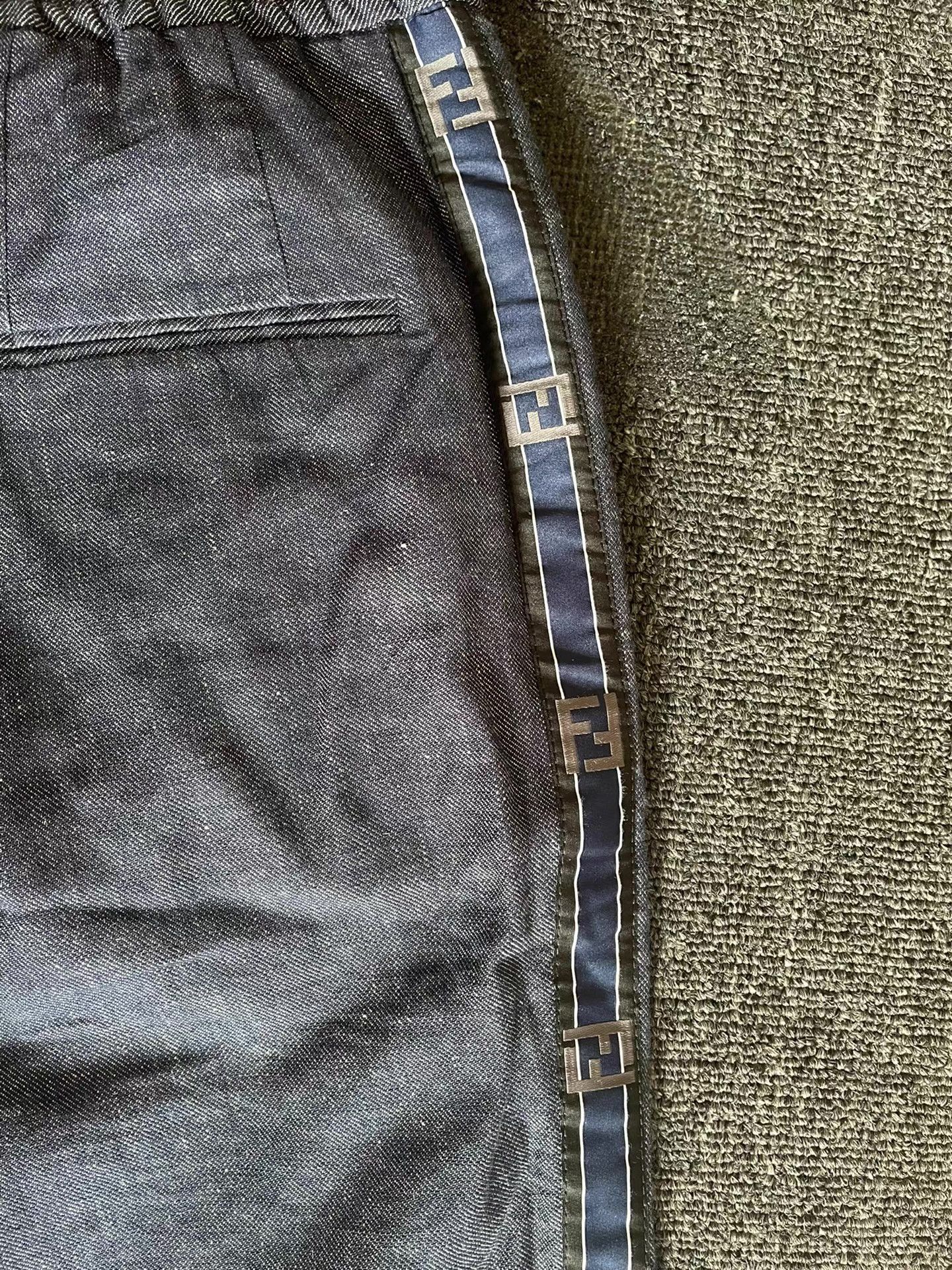 Fendi Fendi denim casual pants, authentic Size US 34 / EU 50 - 5 Thumbnail