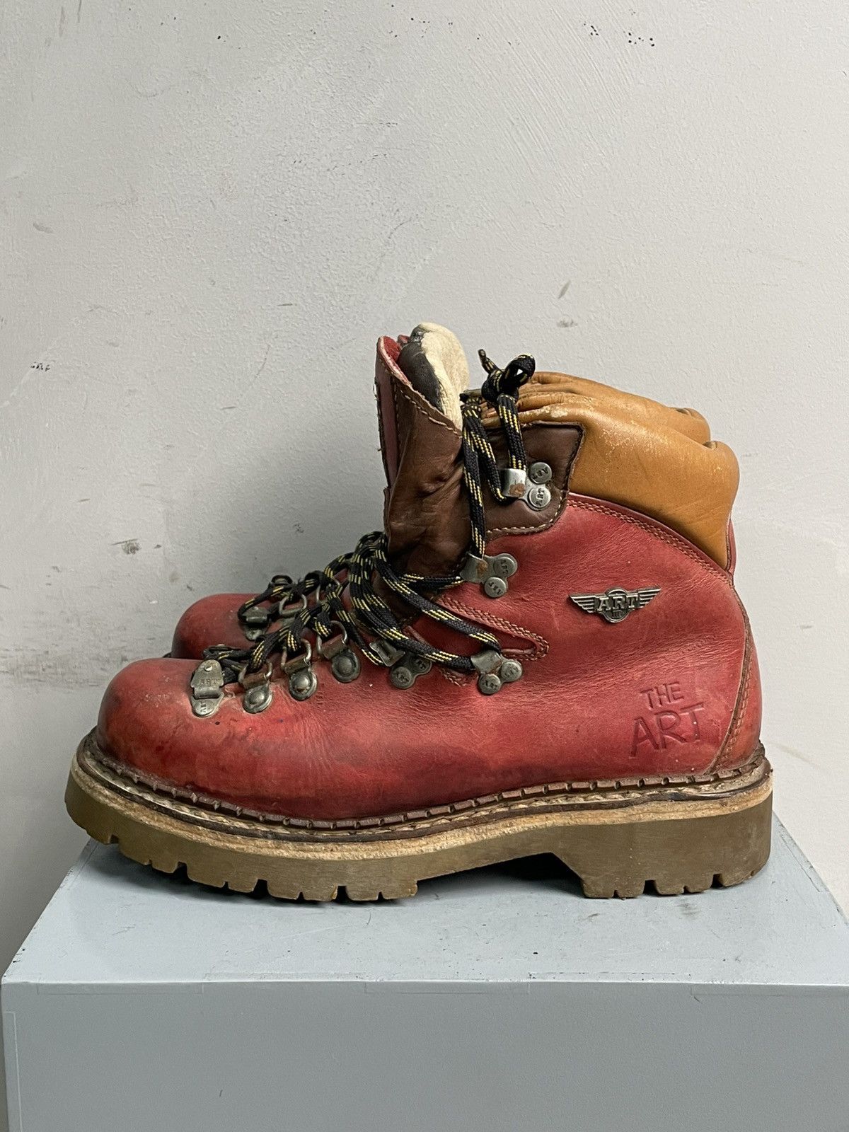 New Rock Gothic leather opium Platform boots New Rock style hype y2k Size US 7.5 / EU 40-41 - 7 Thumbnail