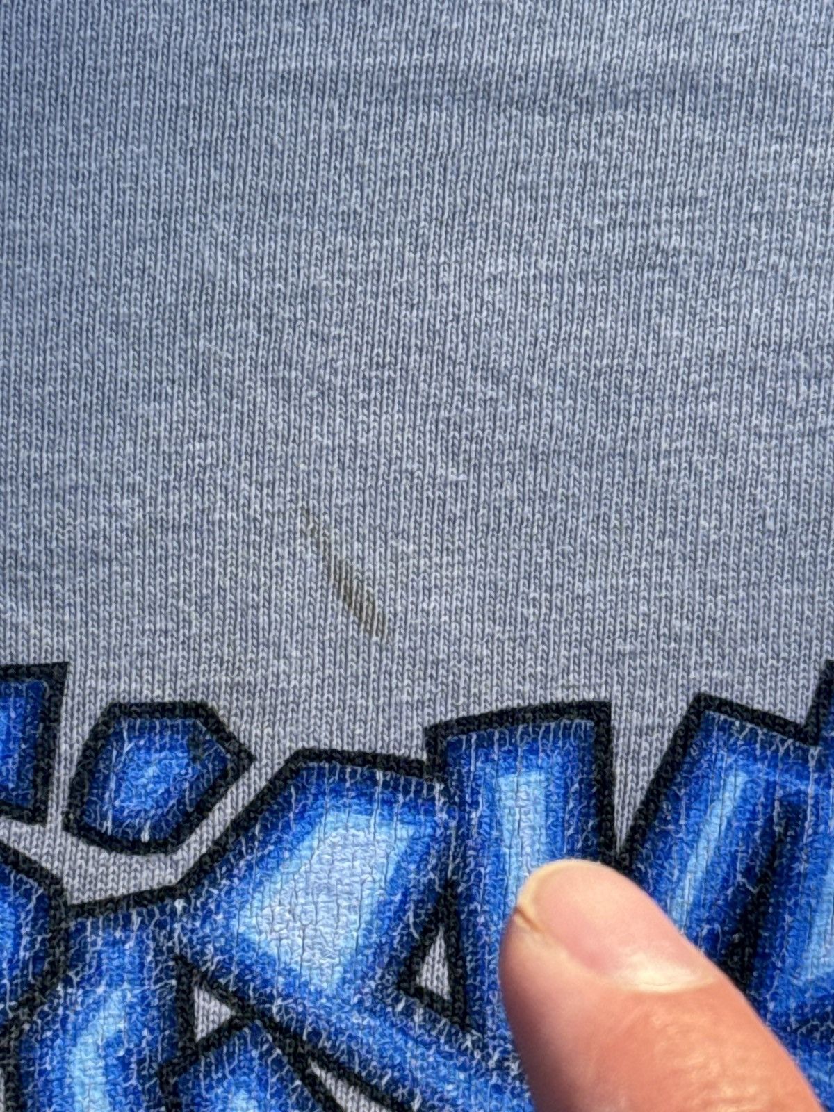 Stussy 90s Stussy Graphitti Blue Font Tee GRAIL RARE Size US XL / EU 56 / 4 - 5 Thumbnail