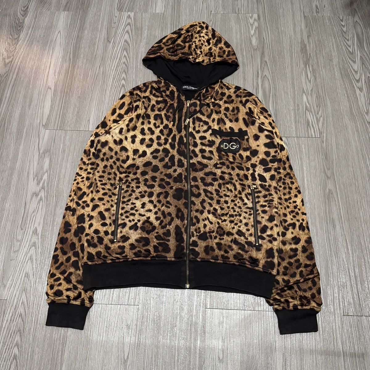 Dolce & Gabbana Dolce & Gabbana Leopard Jacket Size M / US 6-8 / IT 42-44 - 1 Thumbnail