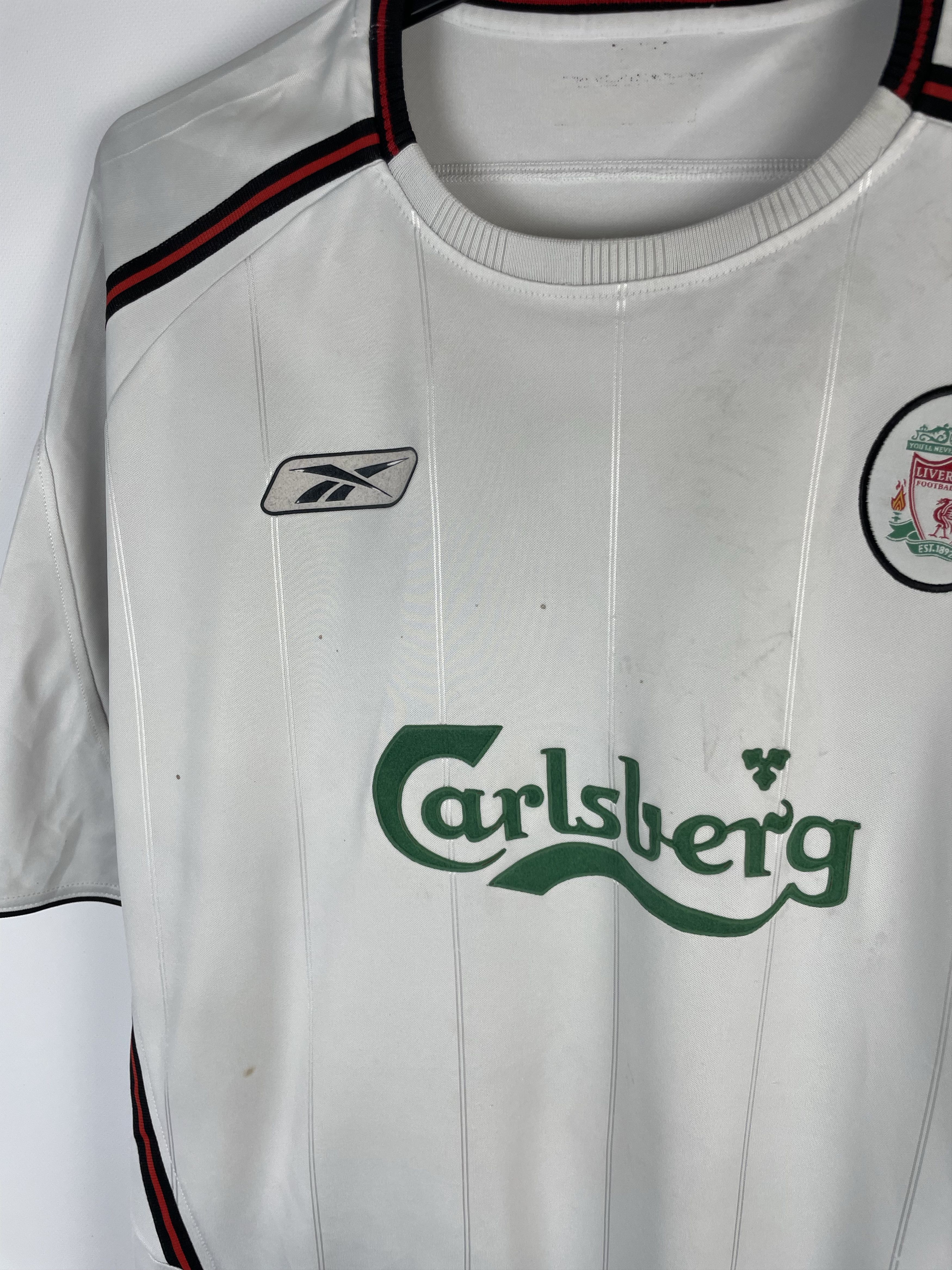 Reebok Liverpool Reebok soccer jersey carlsberg vintage Size US XXL / EU 58 / 5 - 5 Thumbnail