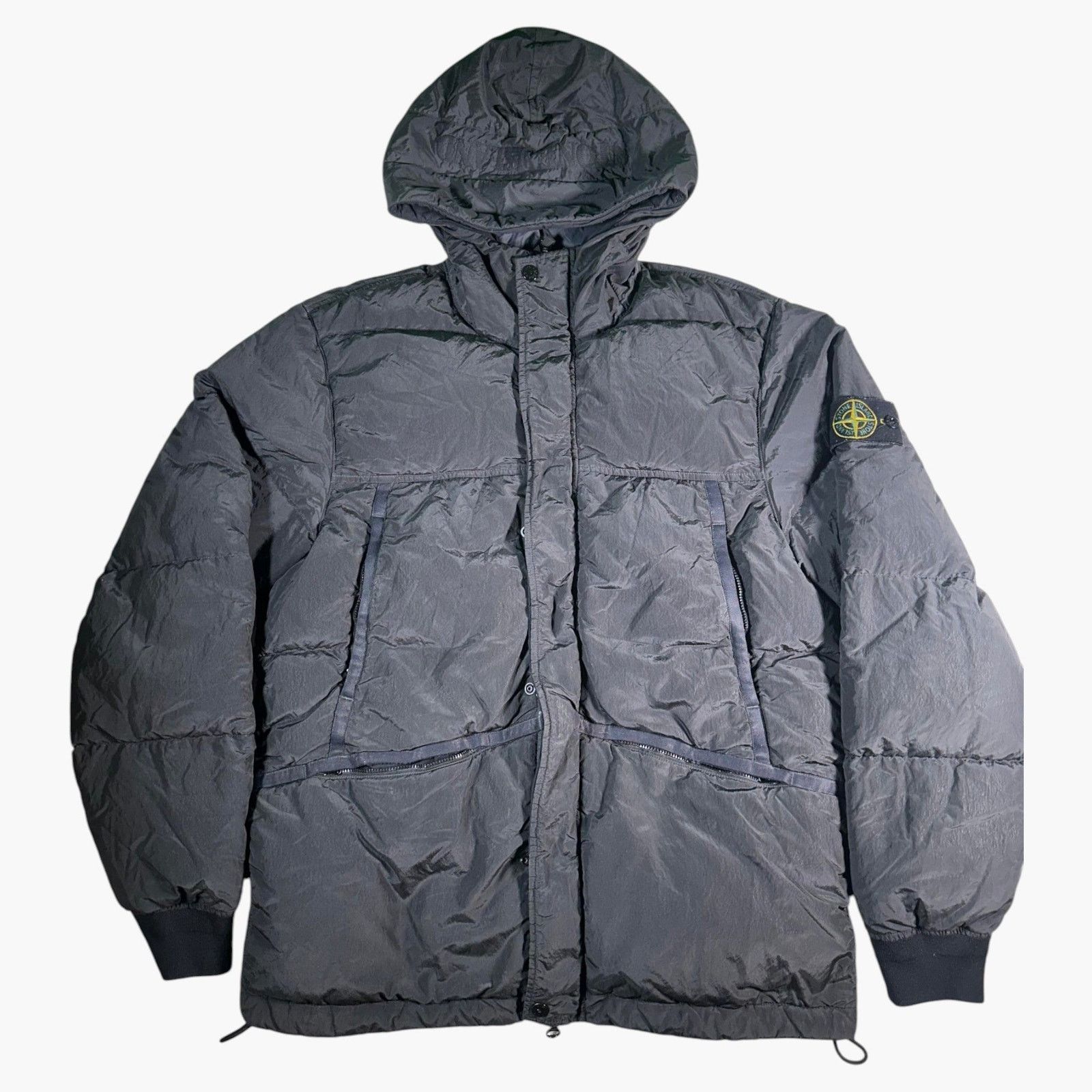 Stone Island Stone Island Black Puffer Jacket Size US M / EU 48-50 / 2 - 1 Thumbnail