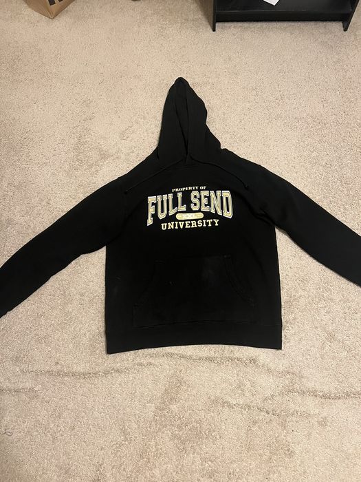 Full send shop university hoodie