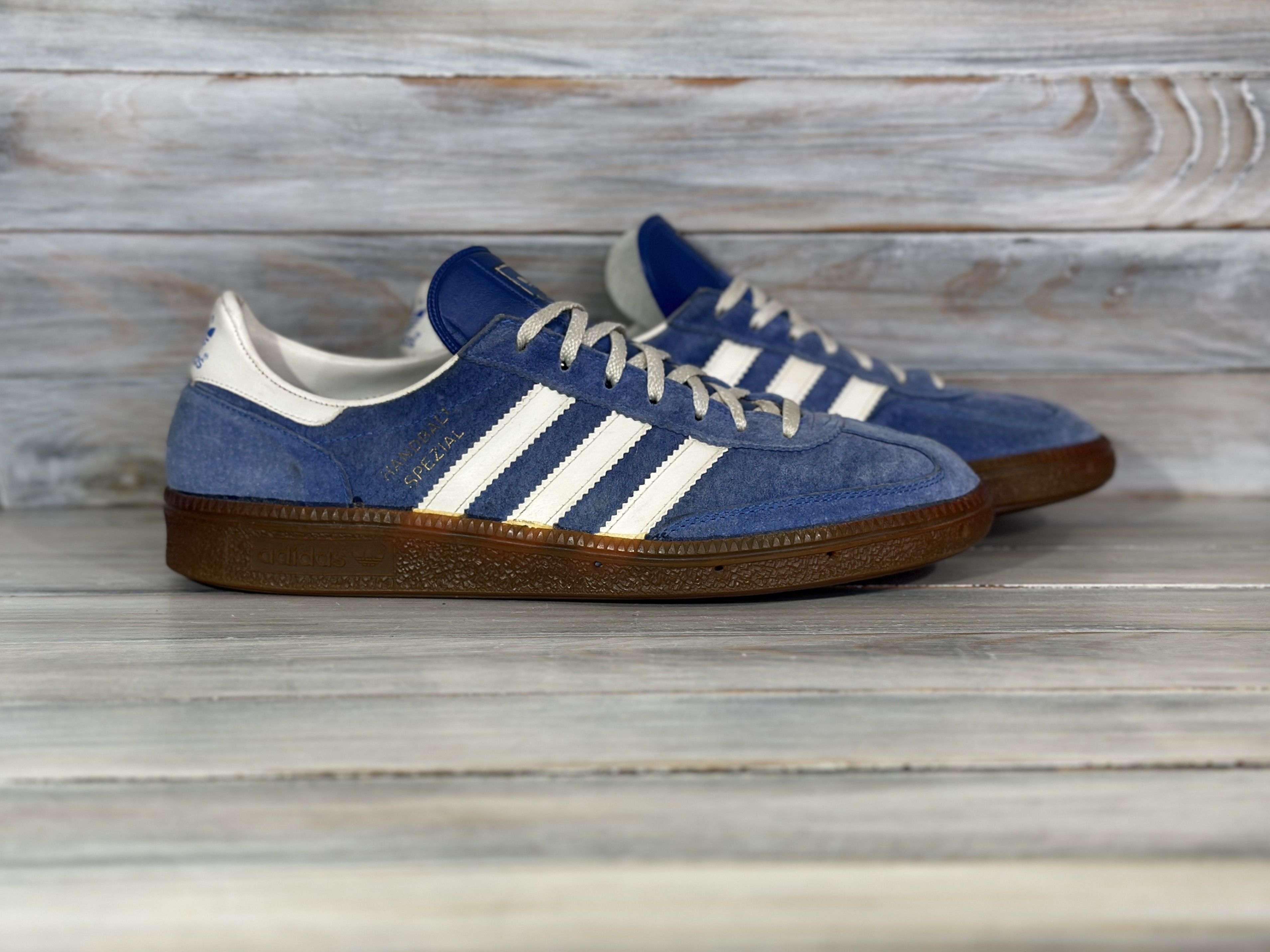 Adidas Vintage Adidas Handball Spezial Made In WestGermany Sneakers Size US 9 / EU 42 - 19 Thumbnail
