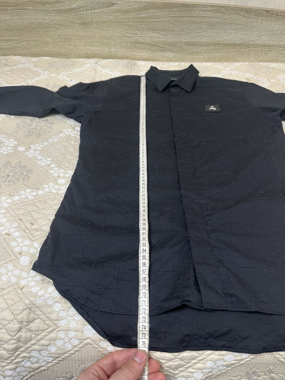 Philipp Plein 🔥 Philipp Plein Crystal Cut Button Up Shirt Black Italy Size US M / EU 48-50 / 2 - 14 Thumbnail