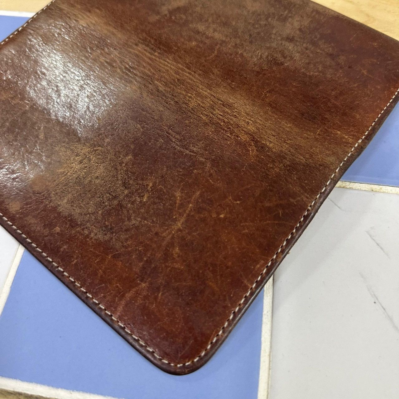 Porter Porter Yoshida Hoff Vintage Leather Long Wallet Japan Size ONE SIZE - 5 Thumbnail