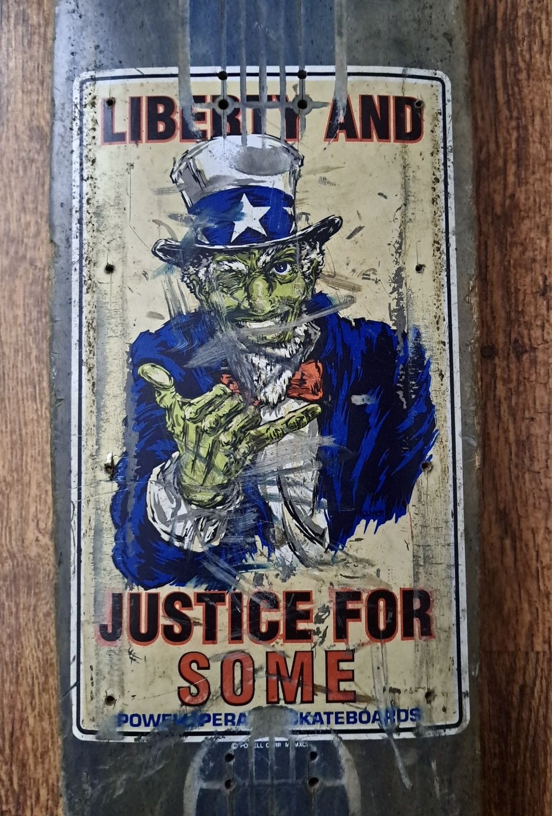 Powell Peralta POWELL PERALTA x LIBERTY AND JUSTICE FOR SOME x Vintage 1990 Size ONE SIZE - 3 Thumbnail