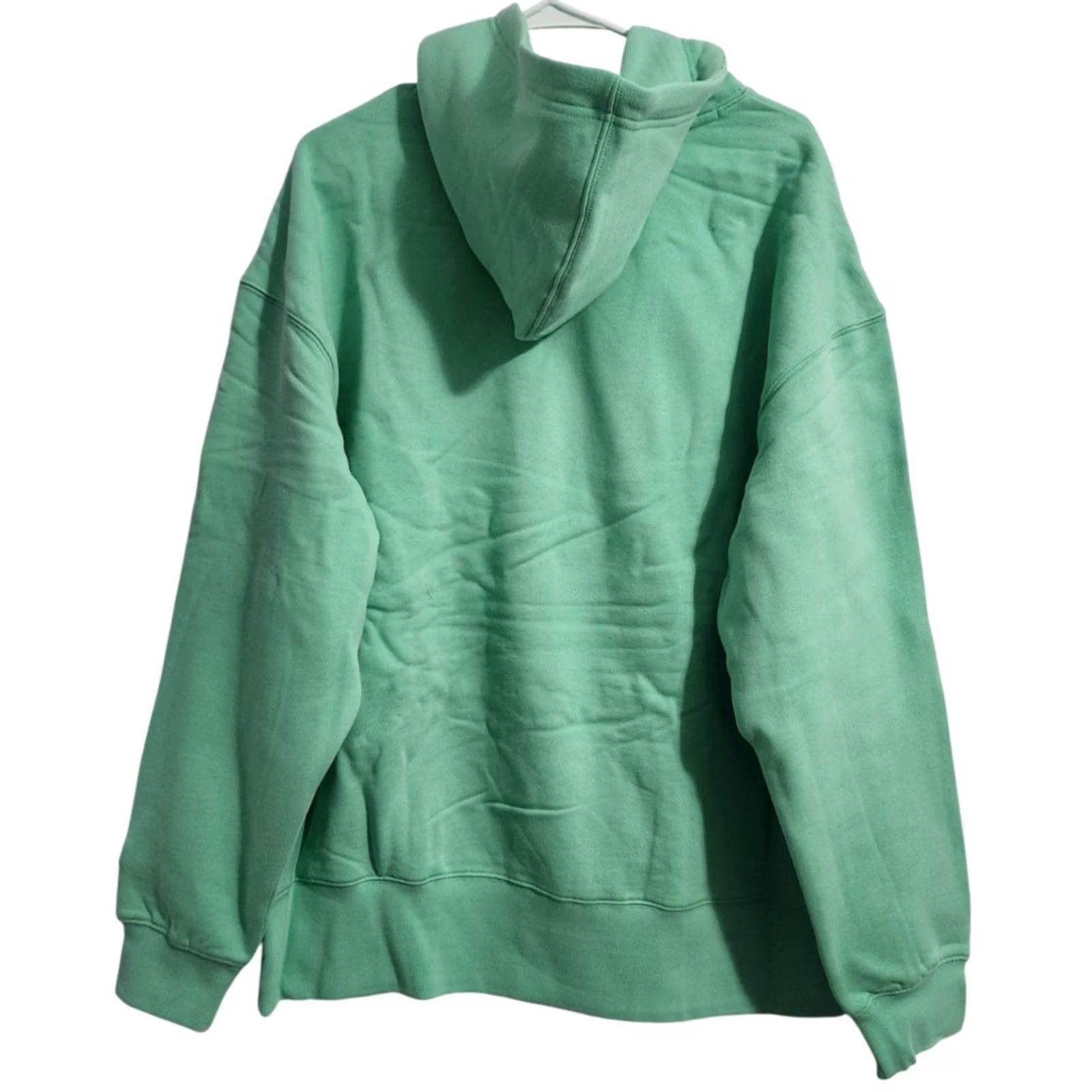 Vintage Pro Club Womens XL Hoodie Long Sleeve Cotton Sweatshirt Pullover Green Size XL / US 12-14 / IT 48-50 - 2 Thumbnail