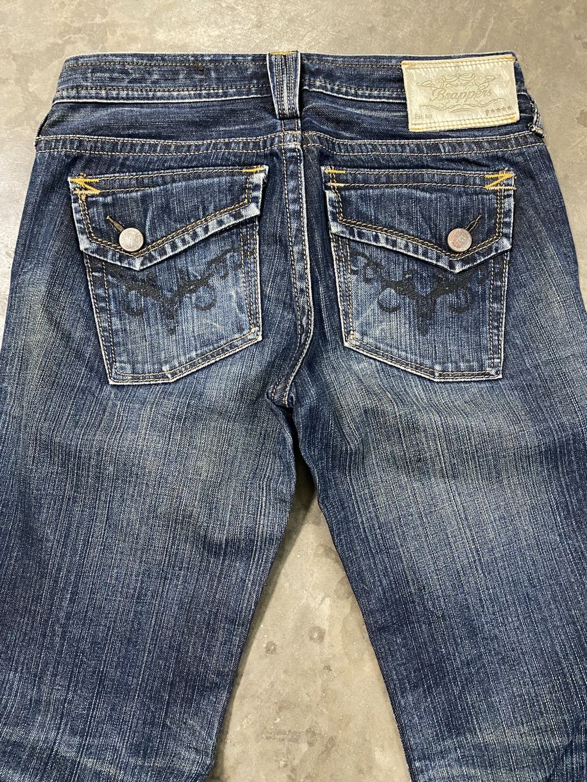 Hysteric Glamour × If Six Was Nine × Tornado Mart Super Flare Jeans Brappers Japan Brand Bootcut Flared @278 Size US 28 / EU 44 - 4 Thumbnail