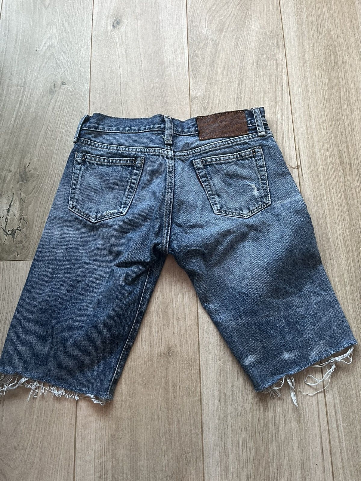 Japanese Brand Denim shorts Size US 27 - 4 Thumbnail