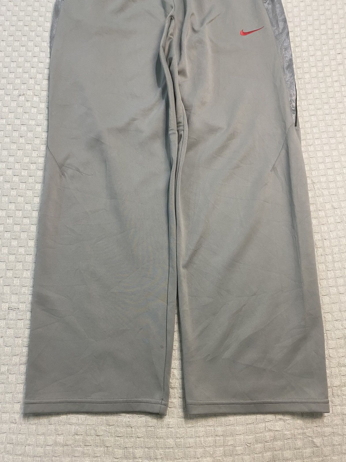 Carhartt Wip × Nike 💥 VINTAGE NIKE SUPER BAGGY 90S WIDE LEG TRACK PANTS Y2K Size US 30 / EU 46 - 9 Thumbnail