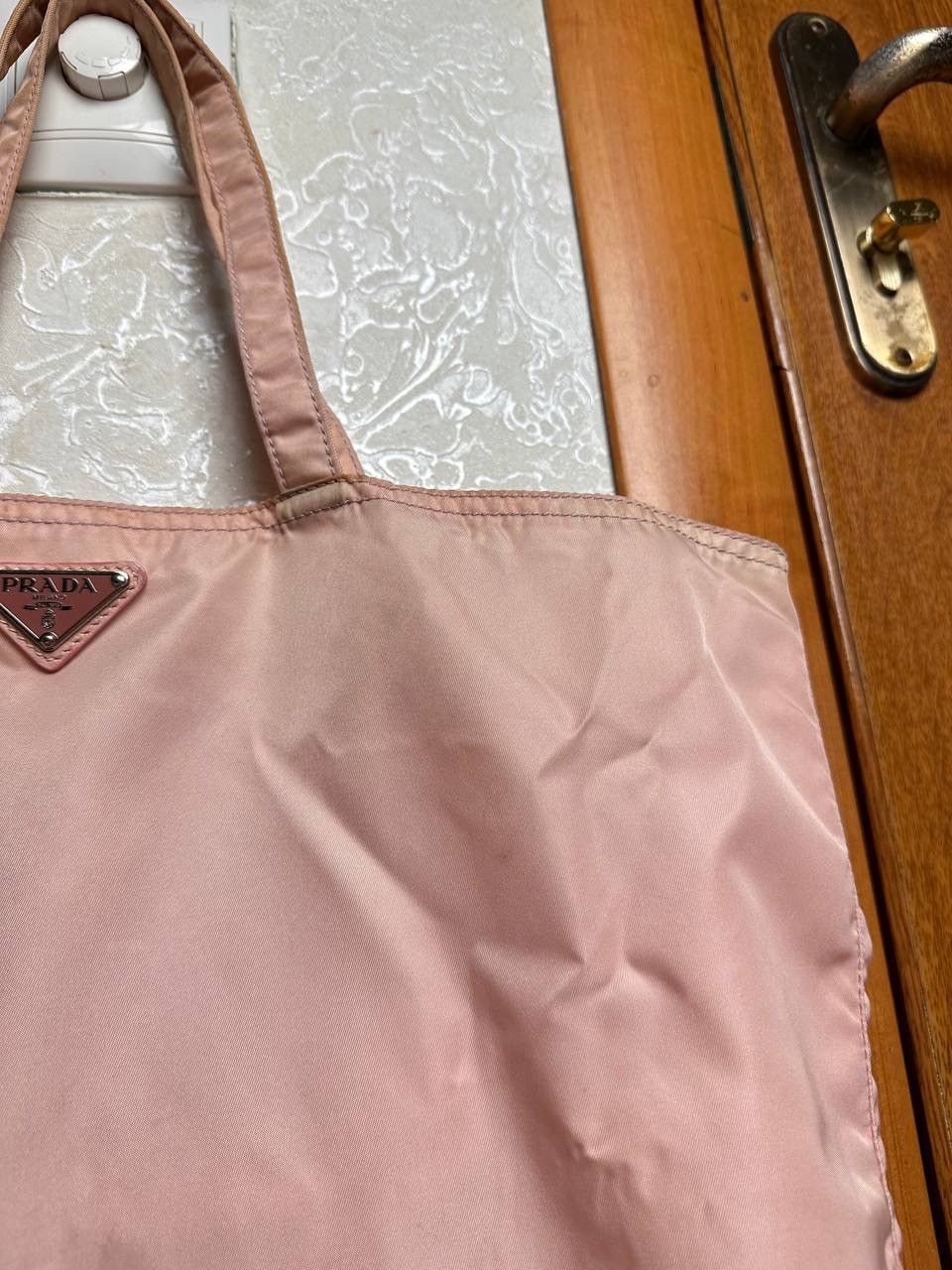Prada RARE PRADA Pink Tessuto Nylon Robot Tote Bag Y2K Vintage Size ONE SIZE - 23 Thumbnail