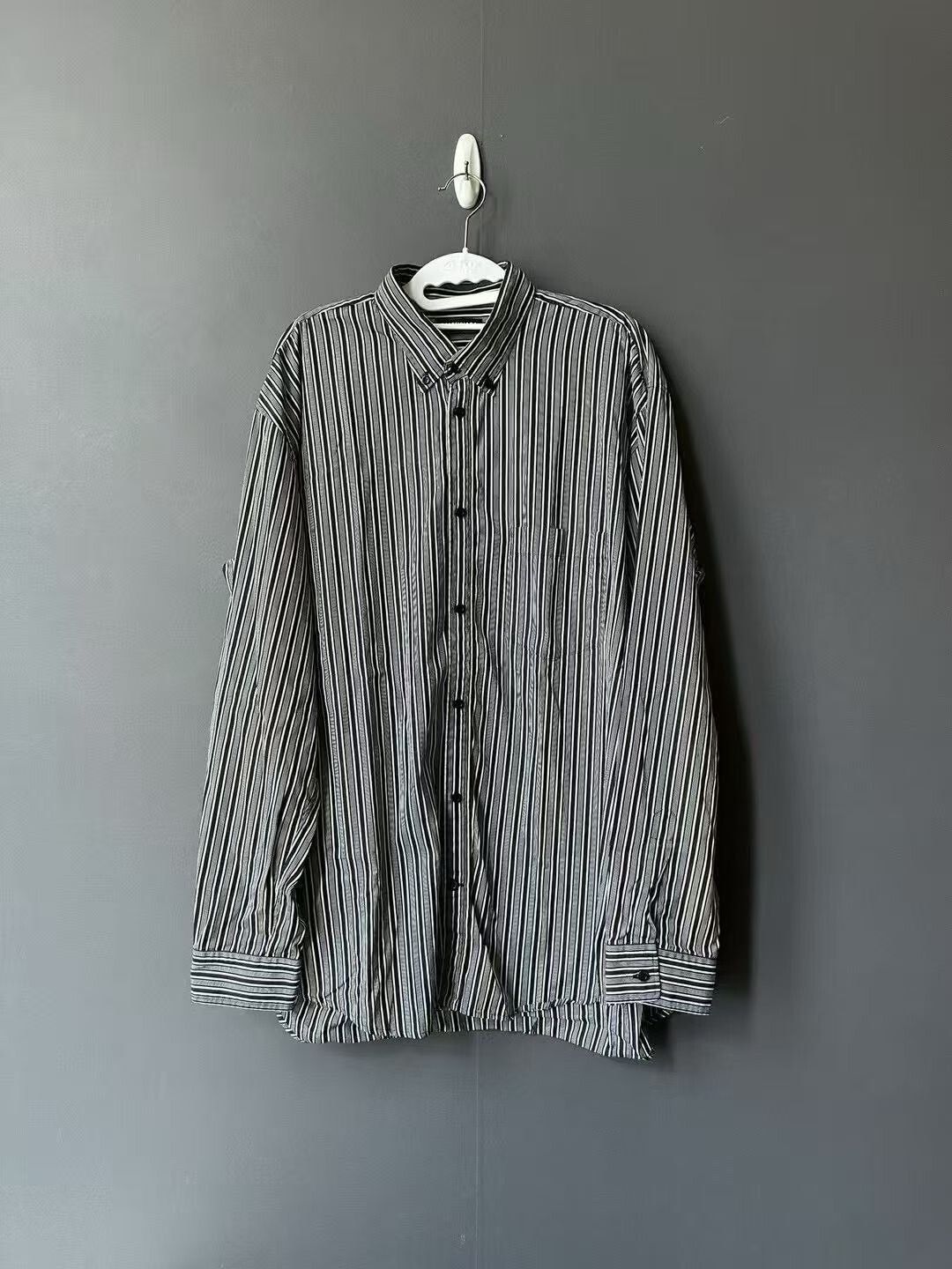 Balenciaga Balenciaga Striped Shirt Size US XXS / EU 40 - 1 Thumbnail