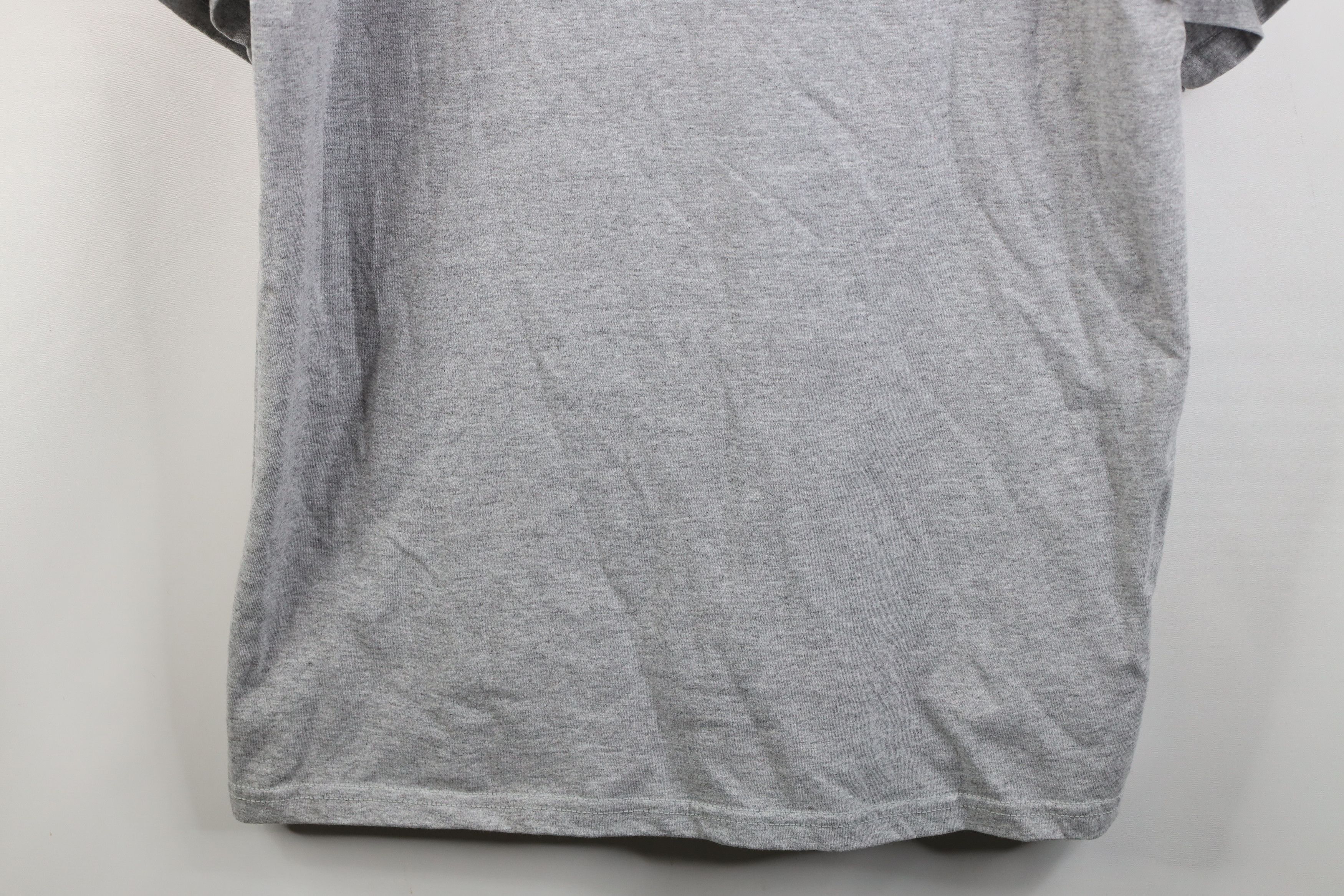 Vintage Vintage 90s University of Michigan Short Sleeve T-Shirt Gray Size US L / EU 52-54 / 3 - 3 Thumbnail