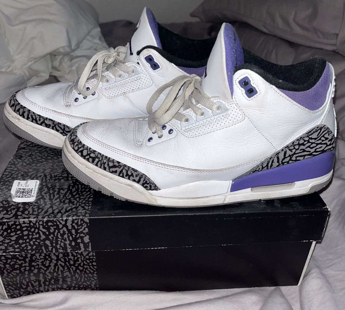 Jordan Brand × Nike Jordan 3 Dark Iris Size US 10 / EU 43 - 3 Thumbnail