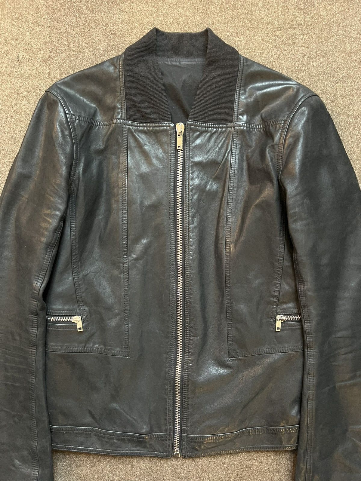 Rick Owens Rick Owens FW17 Geo Harness Leather Jacket Size US M / EU 48-50 / 2 - 3 Thumbnail