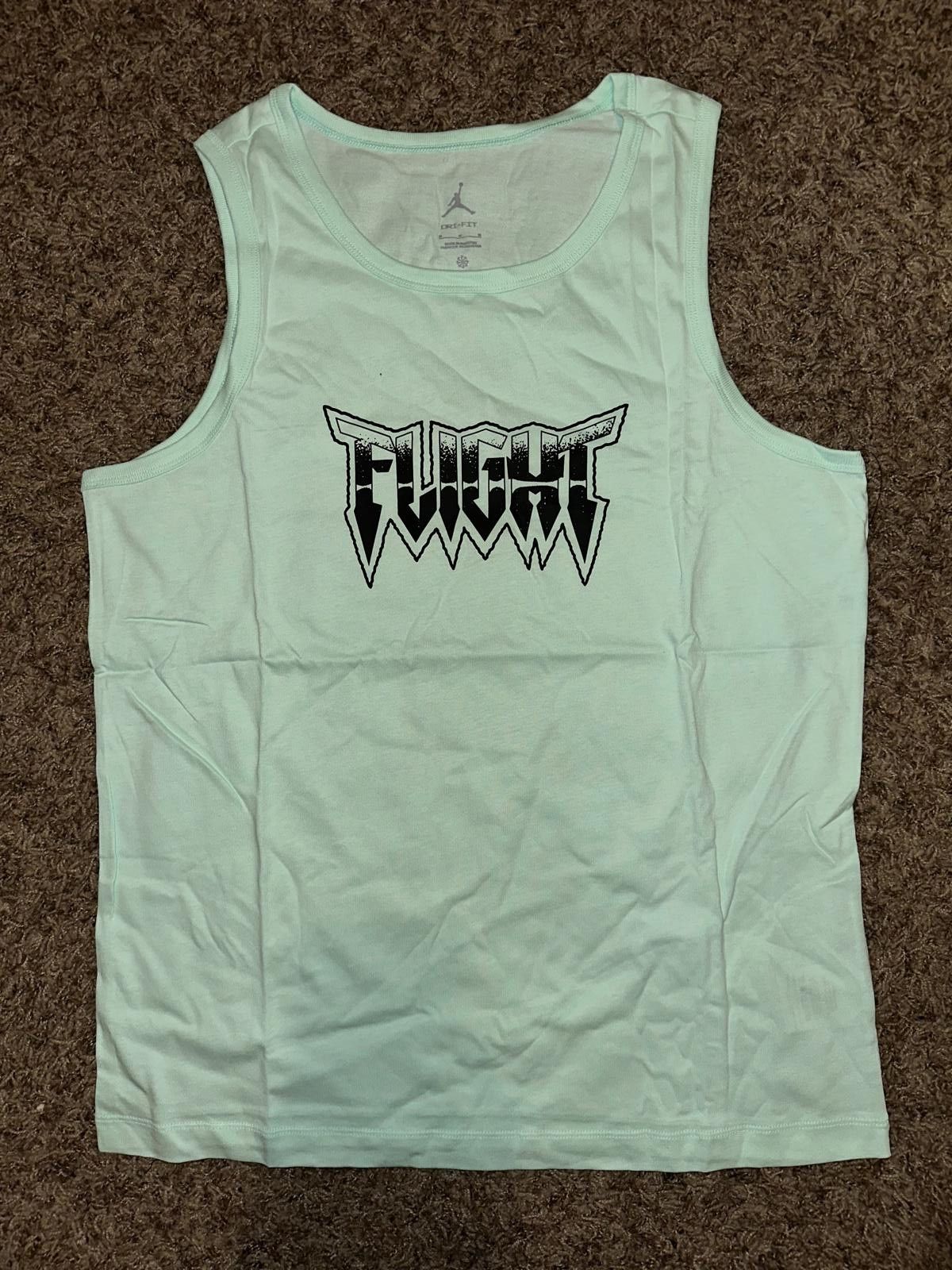 Designer Air Jordan Men’s 23 Flight Skull Teal Tank Top Sample Size US M / EU 48-50 / 2 - 1 Thumbnail